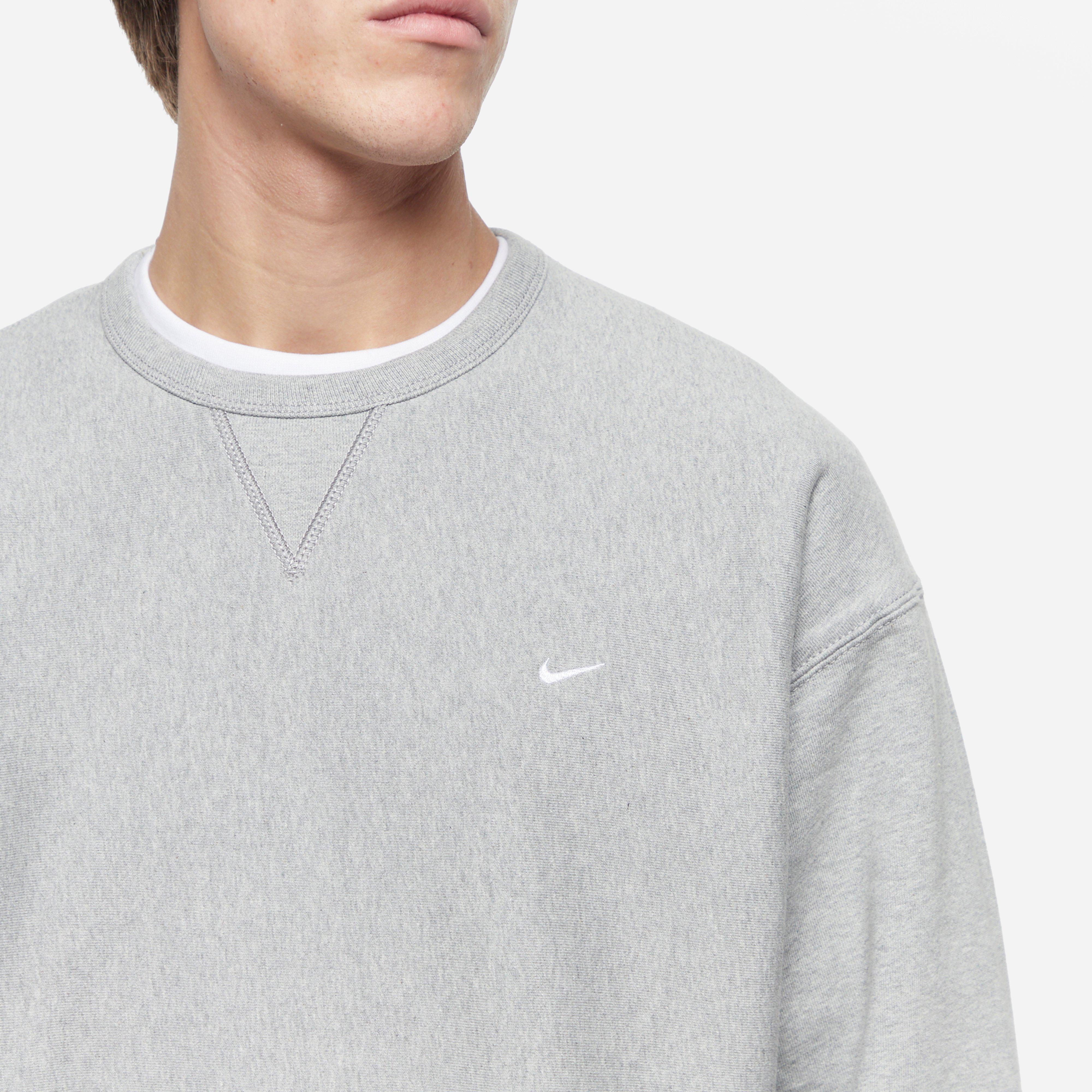 Nike Solo Swoosh Fleece Crew Sweatshirt