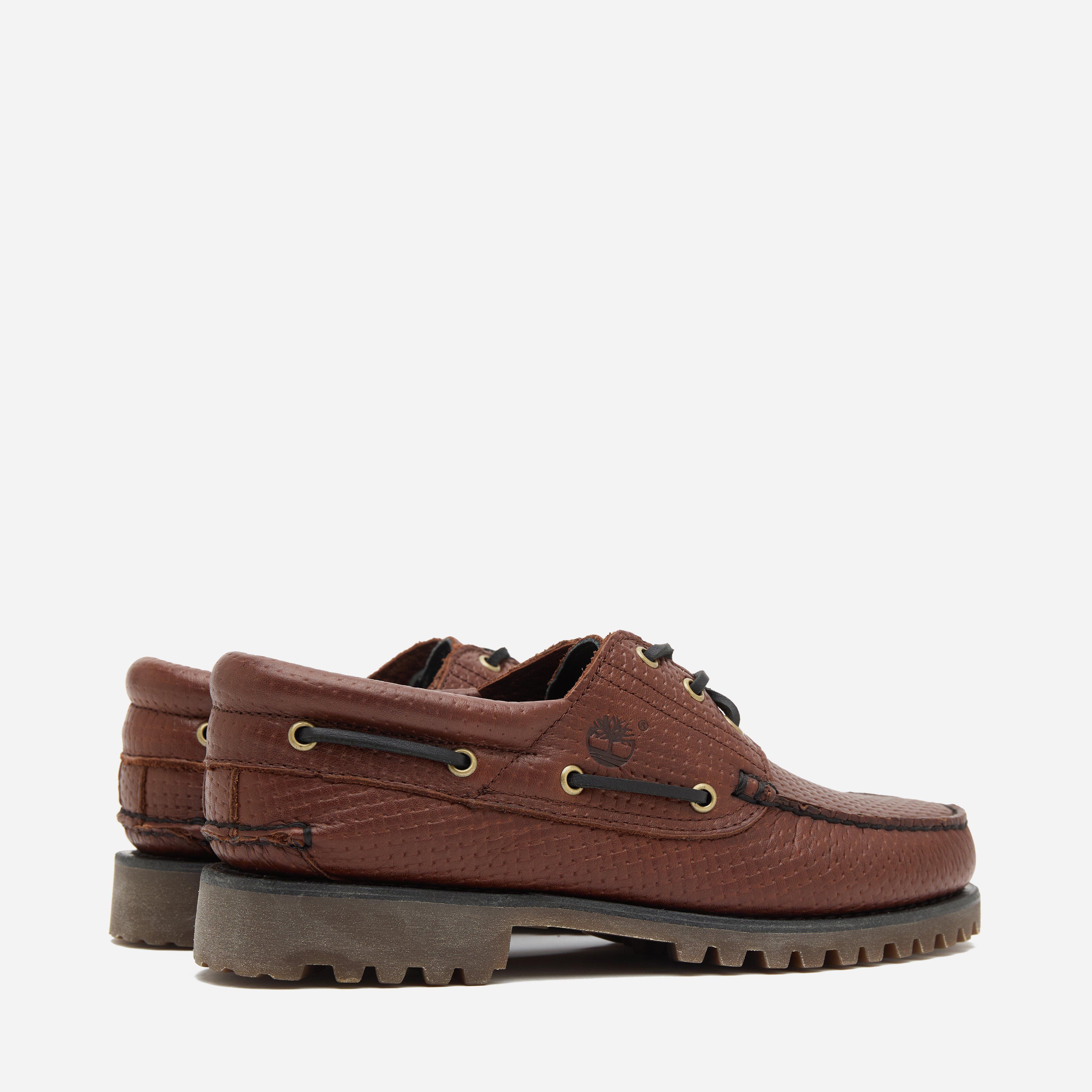 Timberland Authentic 3-Eye Lug Handsewn Boat Shoe