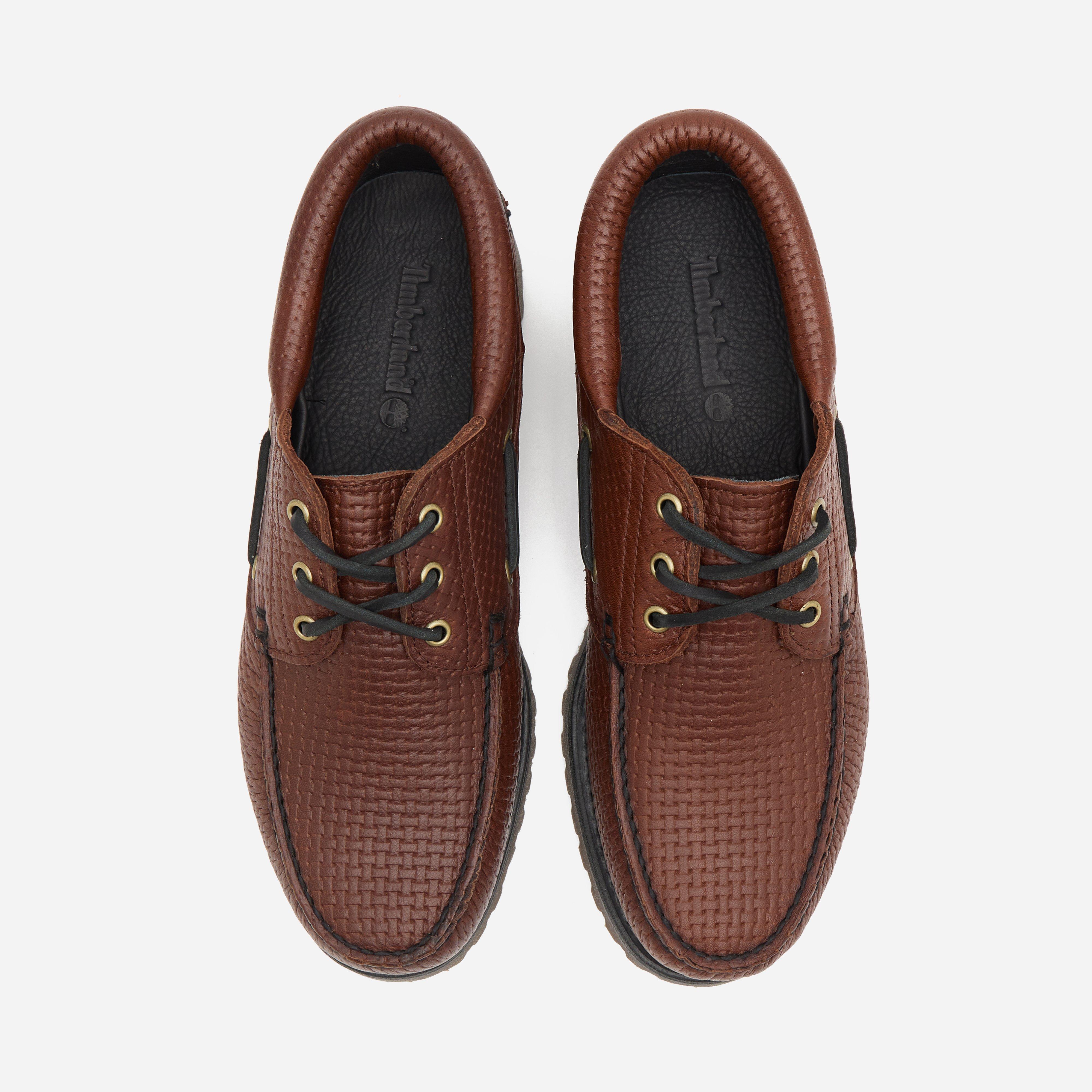 Timberland Authentic 3-Eye Lug Handsewn Boat Shoe