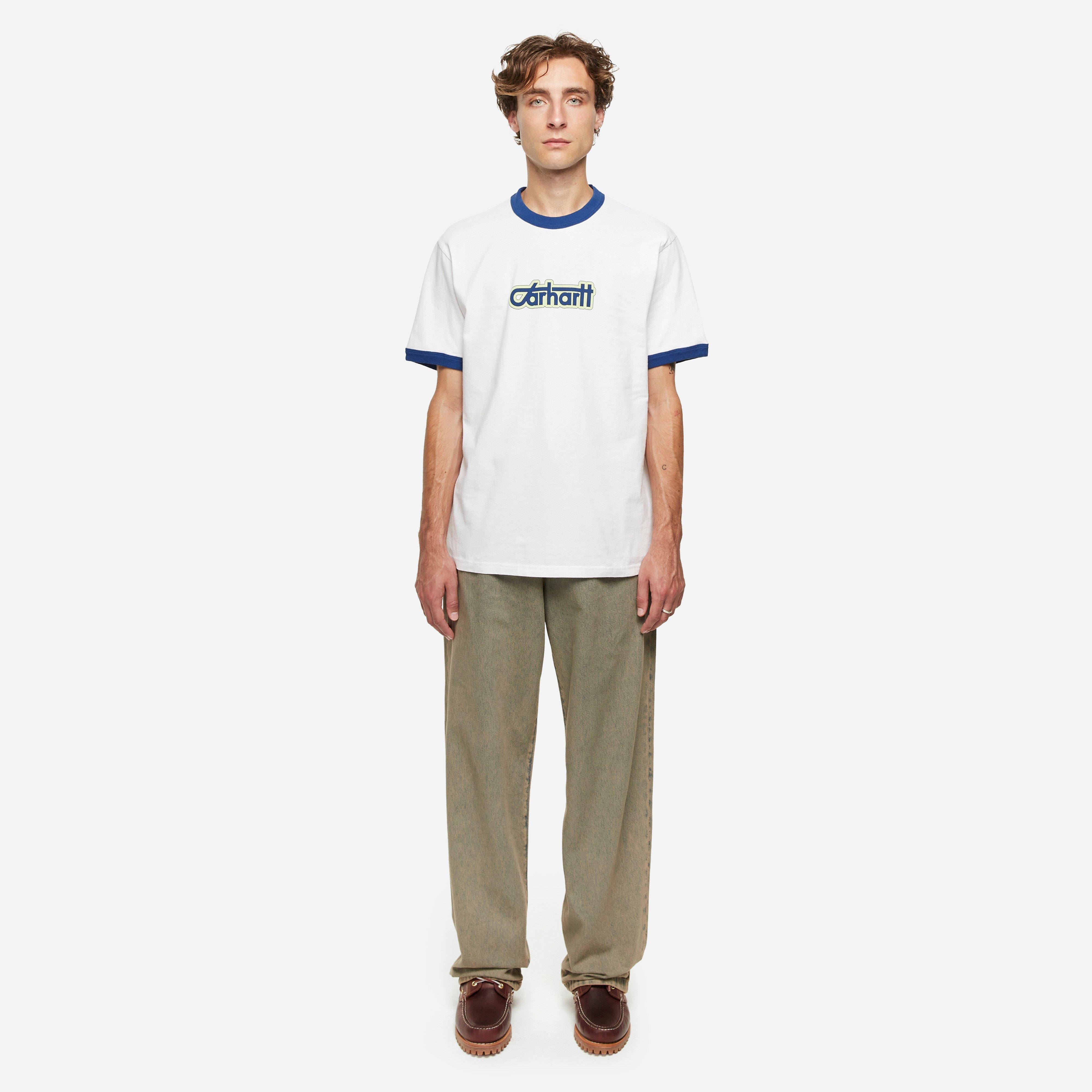 Carhartt WIP Connection Script Ringer T-Shirt