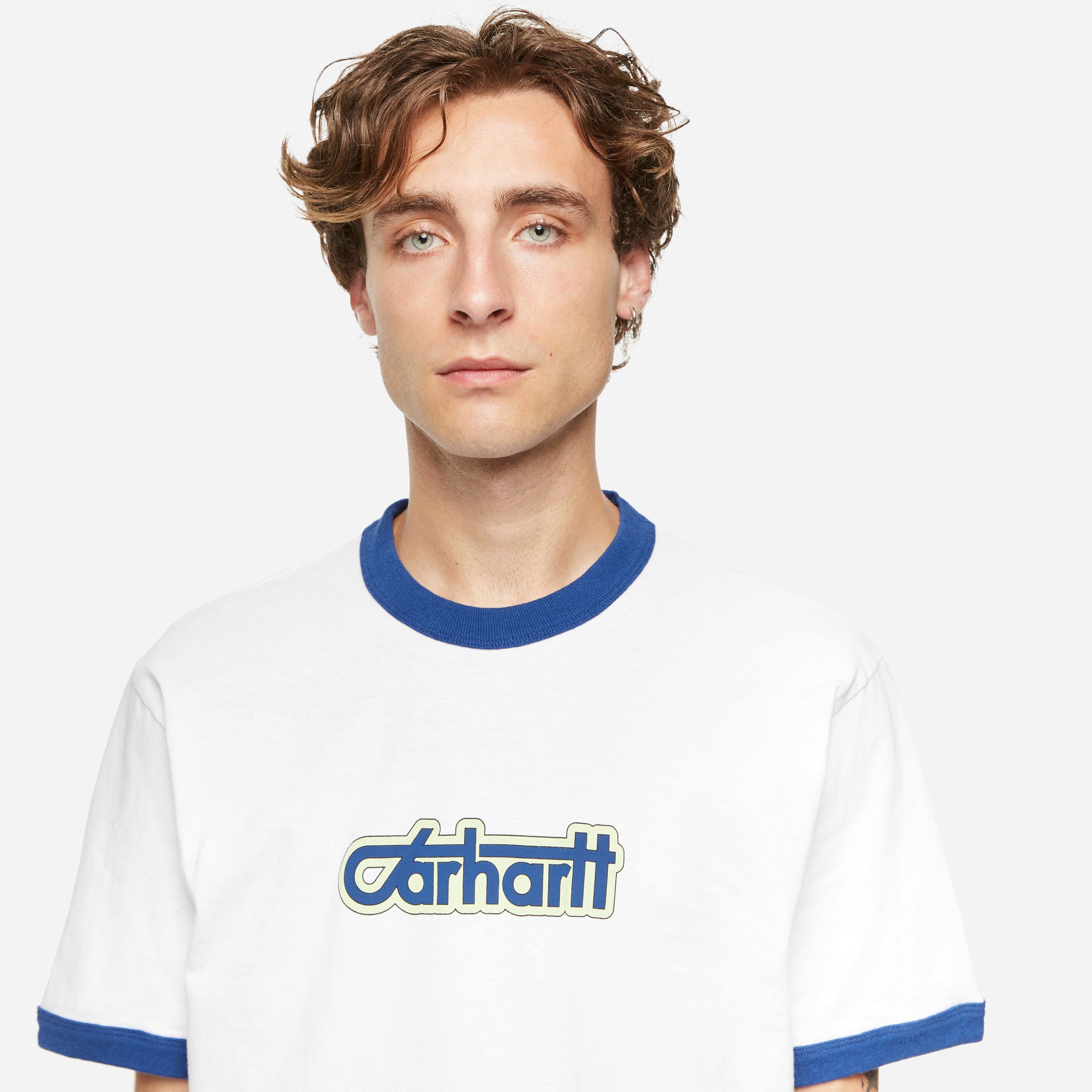 Carhartt WIP Connection Script Ringer T-Shirt