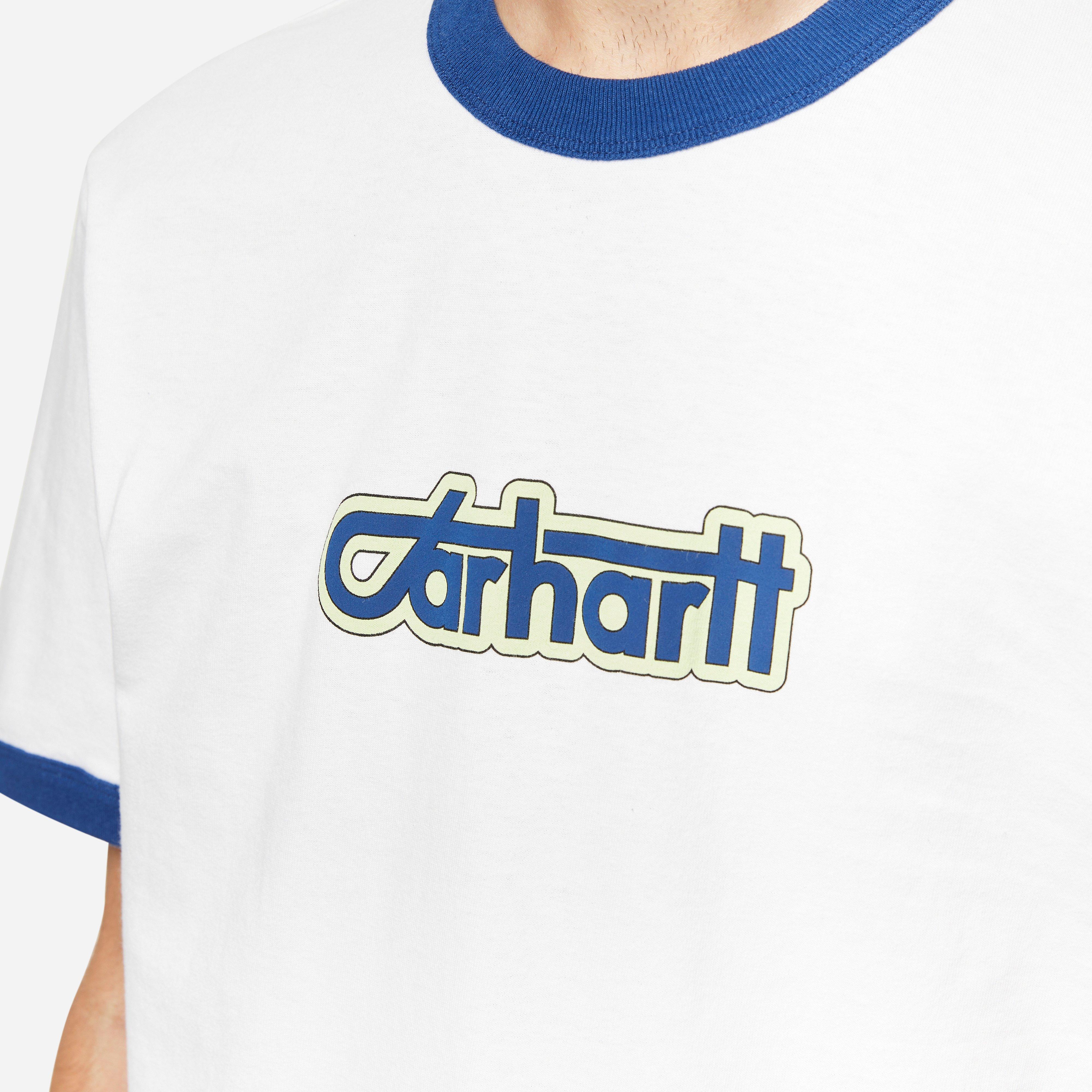 Carhartt WIP Connection Script Ringer T-Shirt