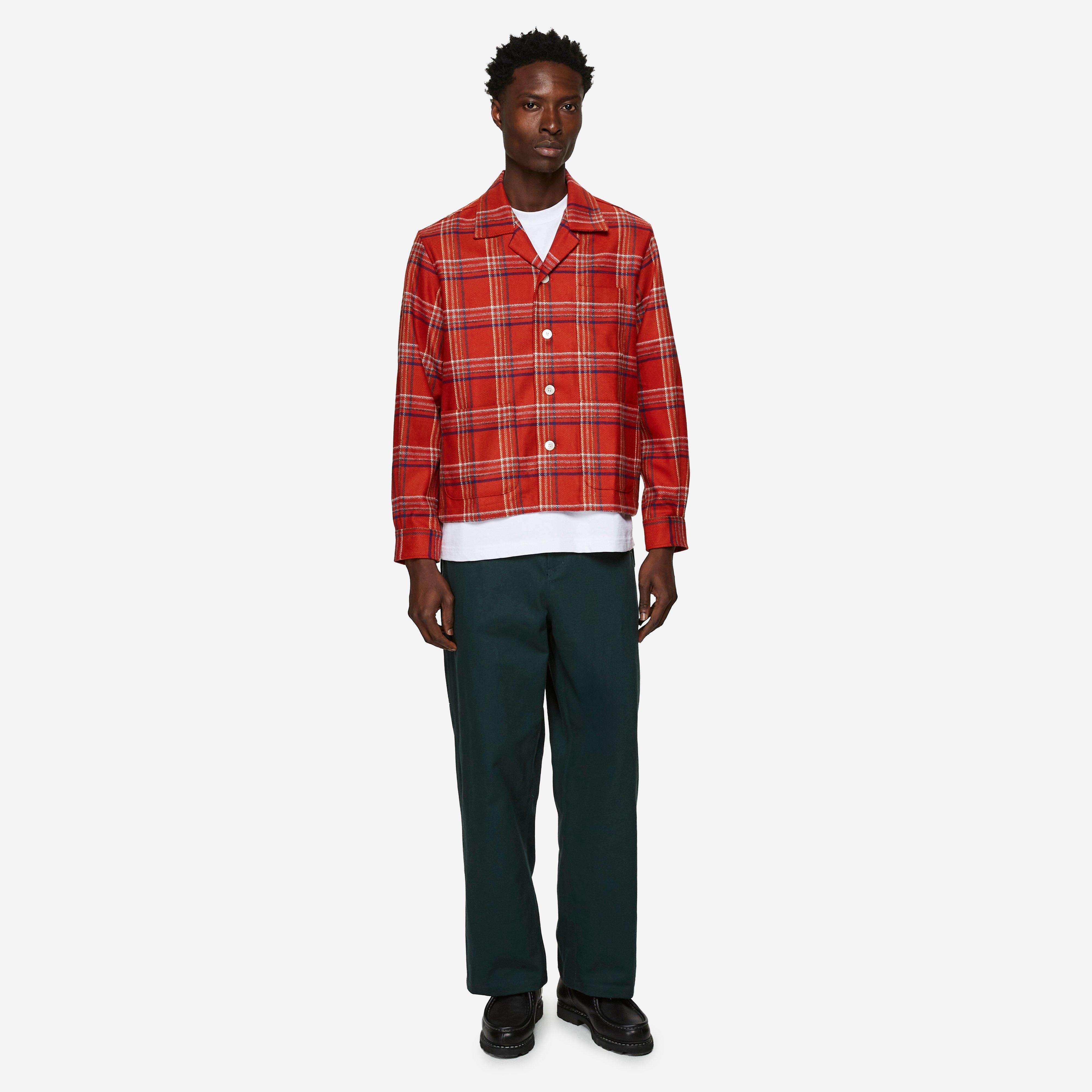 BODE Gable Plaid Overshirt