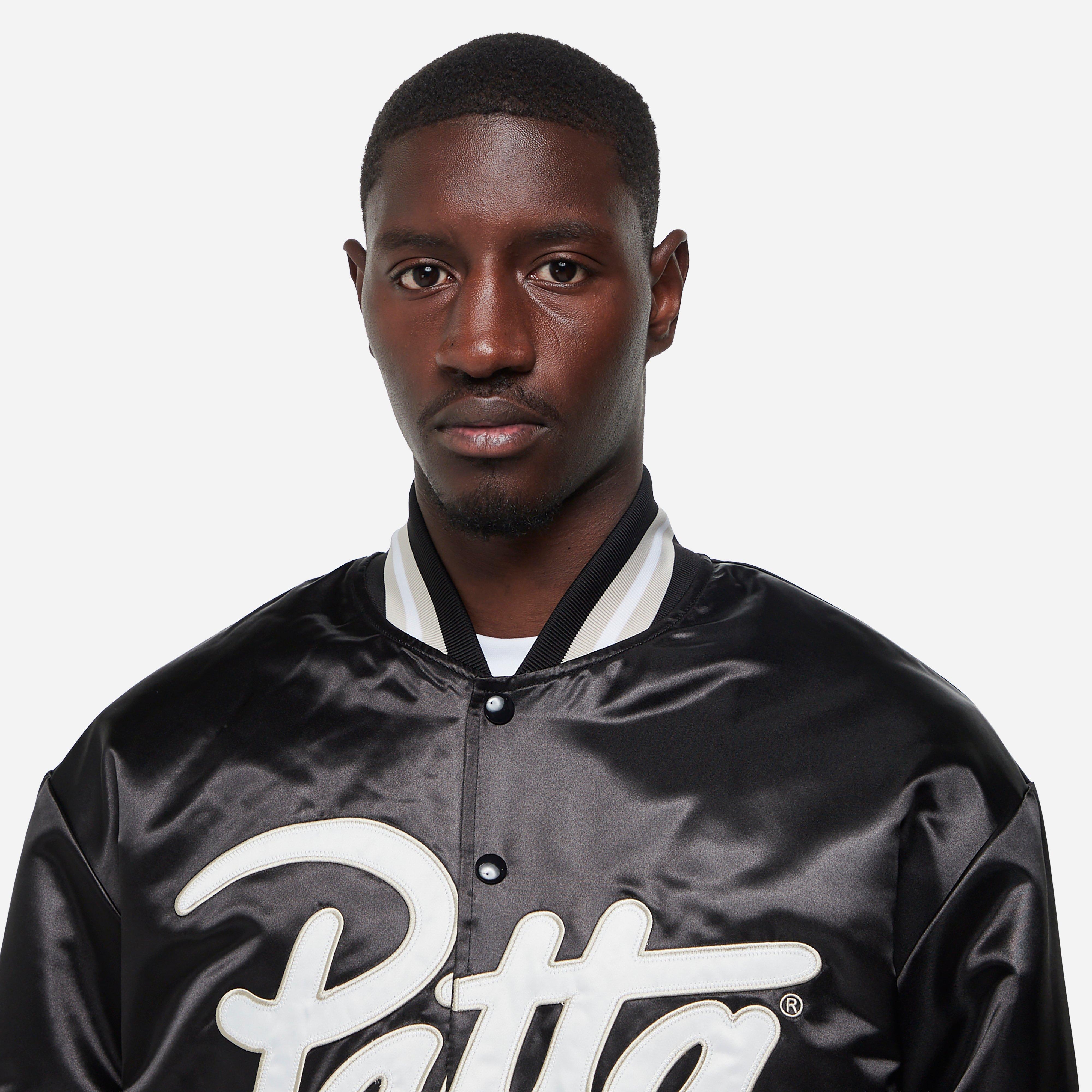 Patta Satin Varsity Jacket