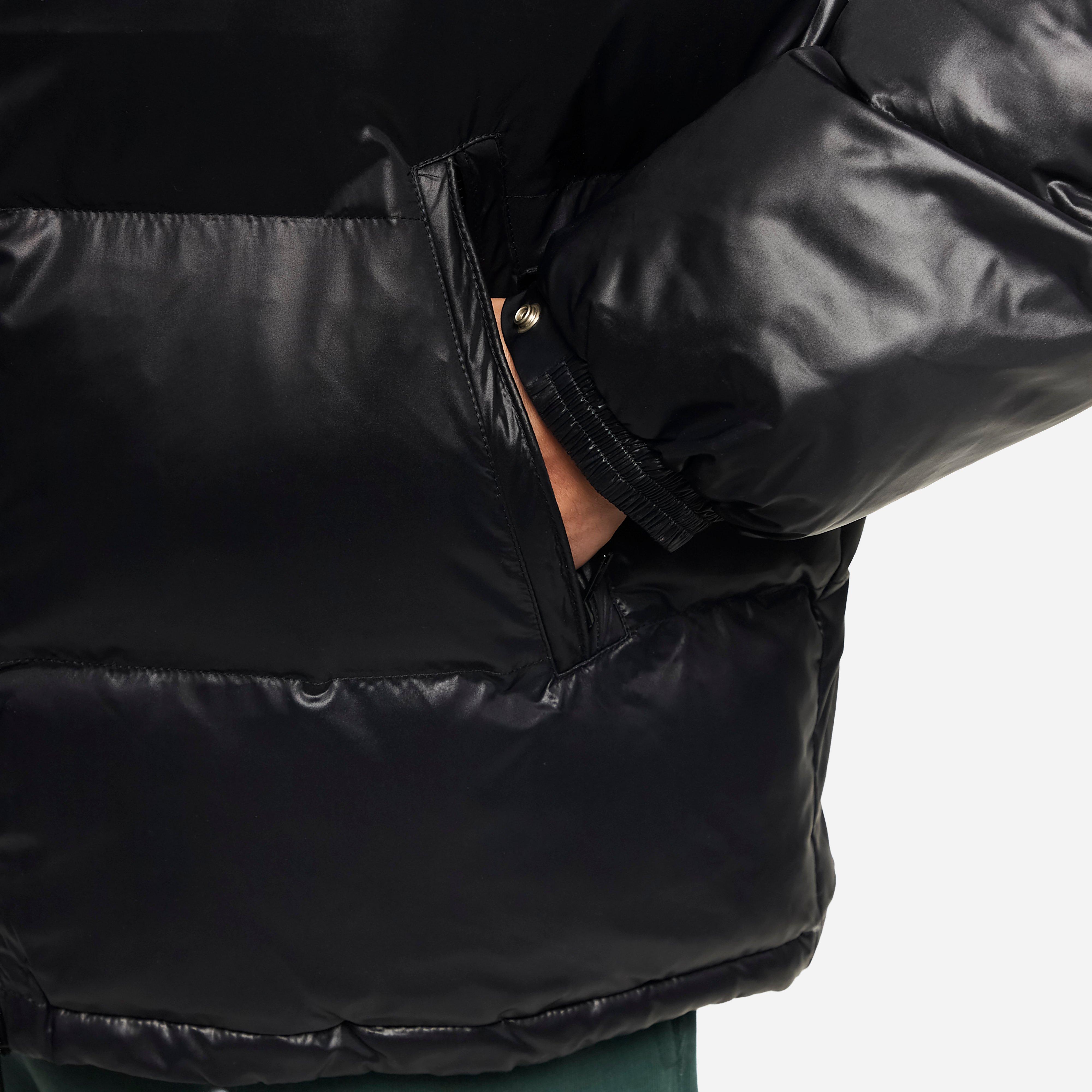 Patta Quilted Script Logo Puffer Jacket