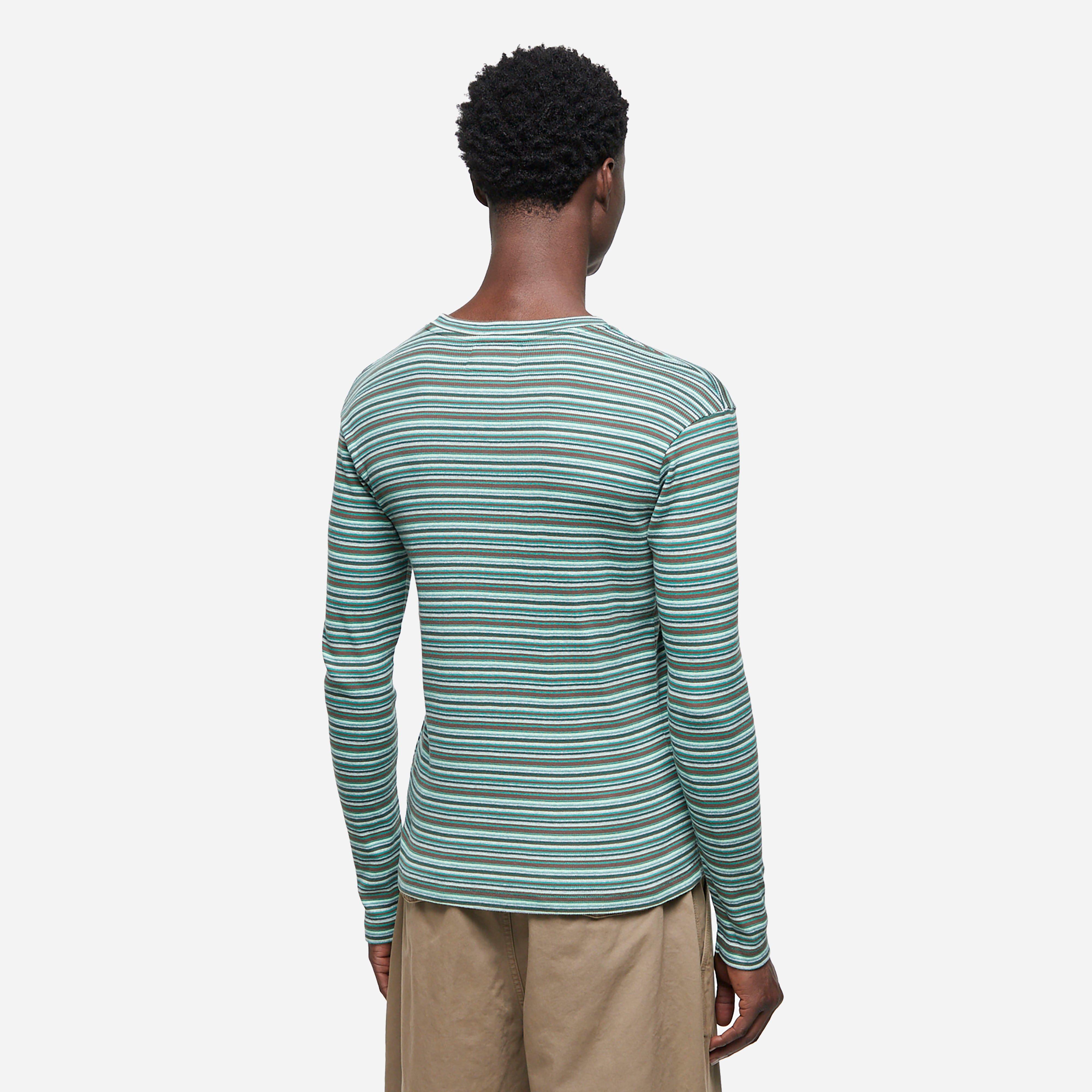 ERL Knit Stripe LS T-Shirt