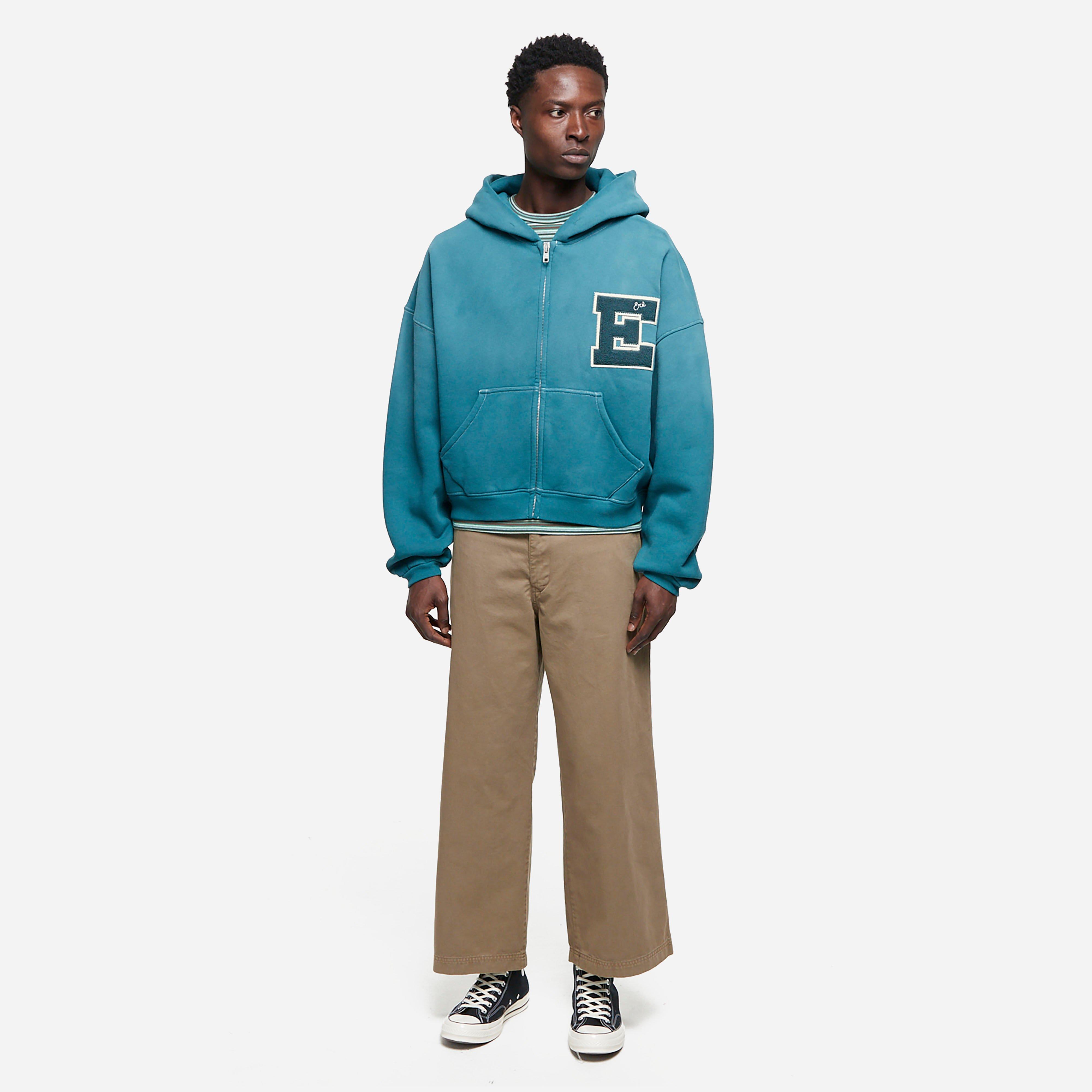 ERL Knit Letterman Hoodie