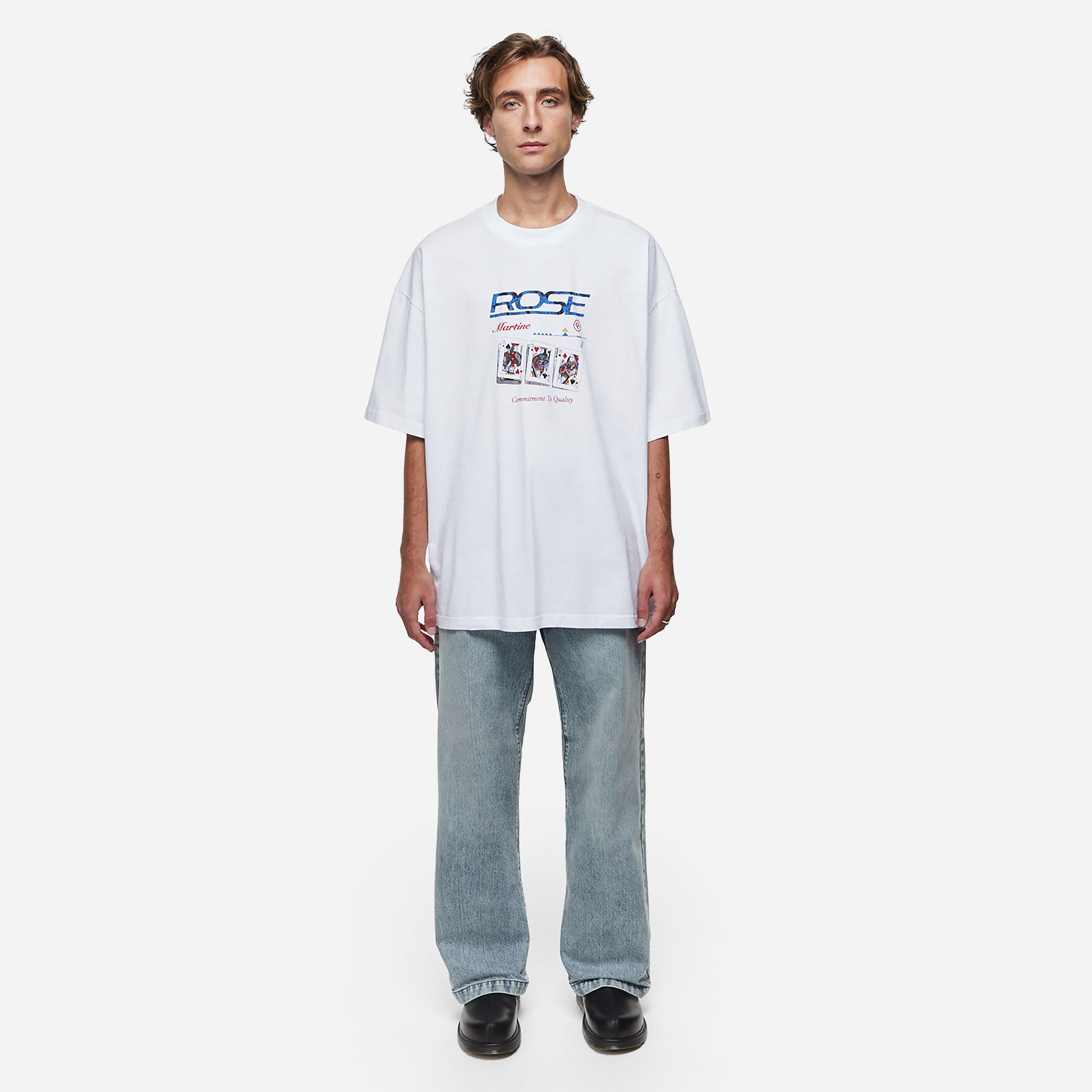 Martine Rose Oversized Cards T-Shirt