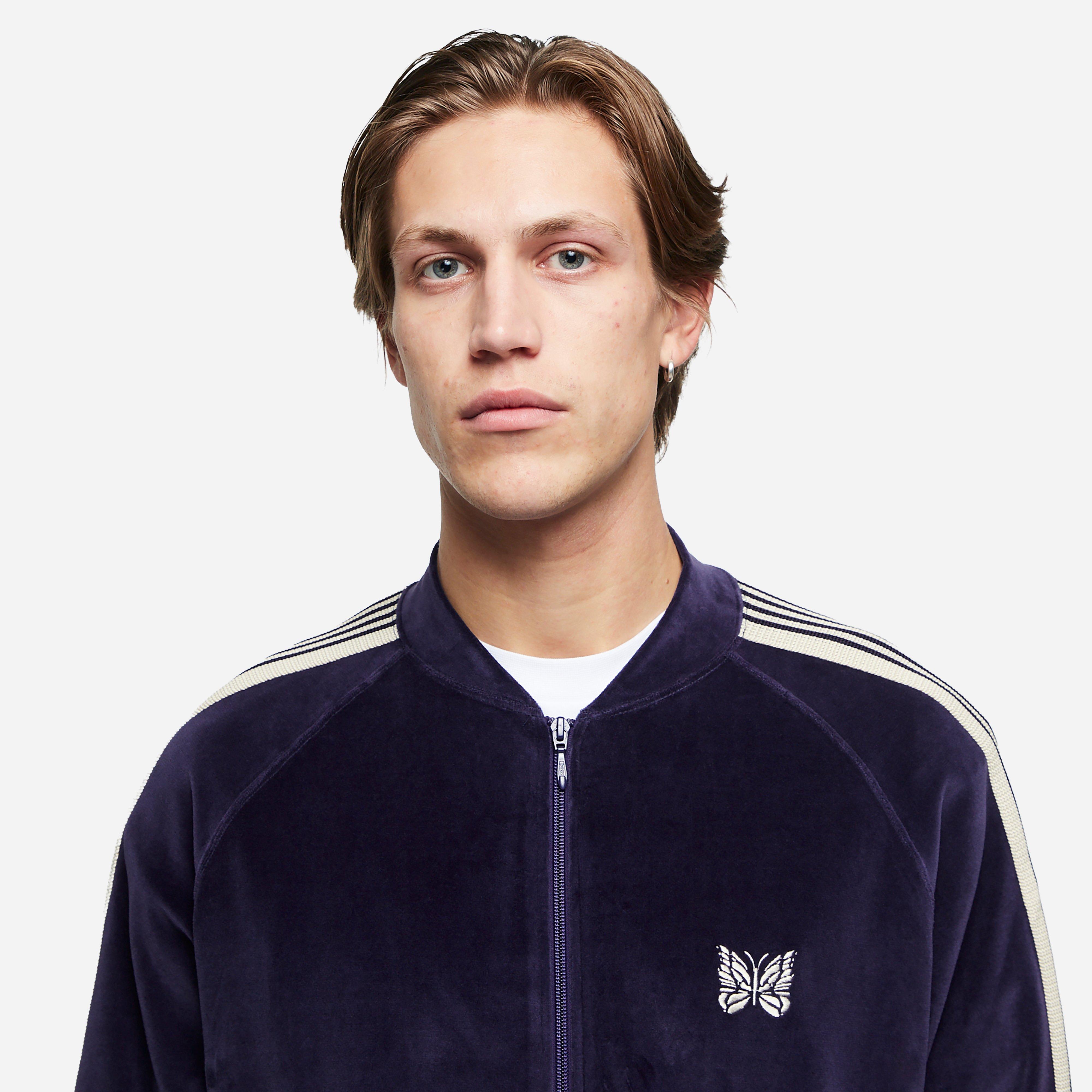 Needles Velour Ribbed Track Jacket