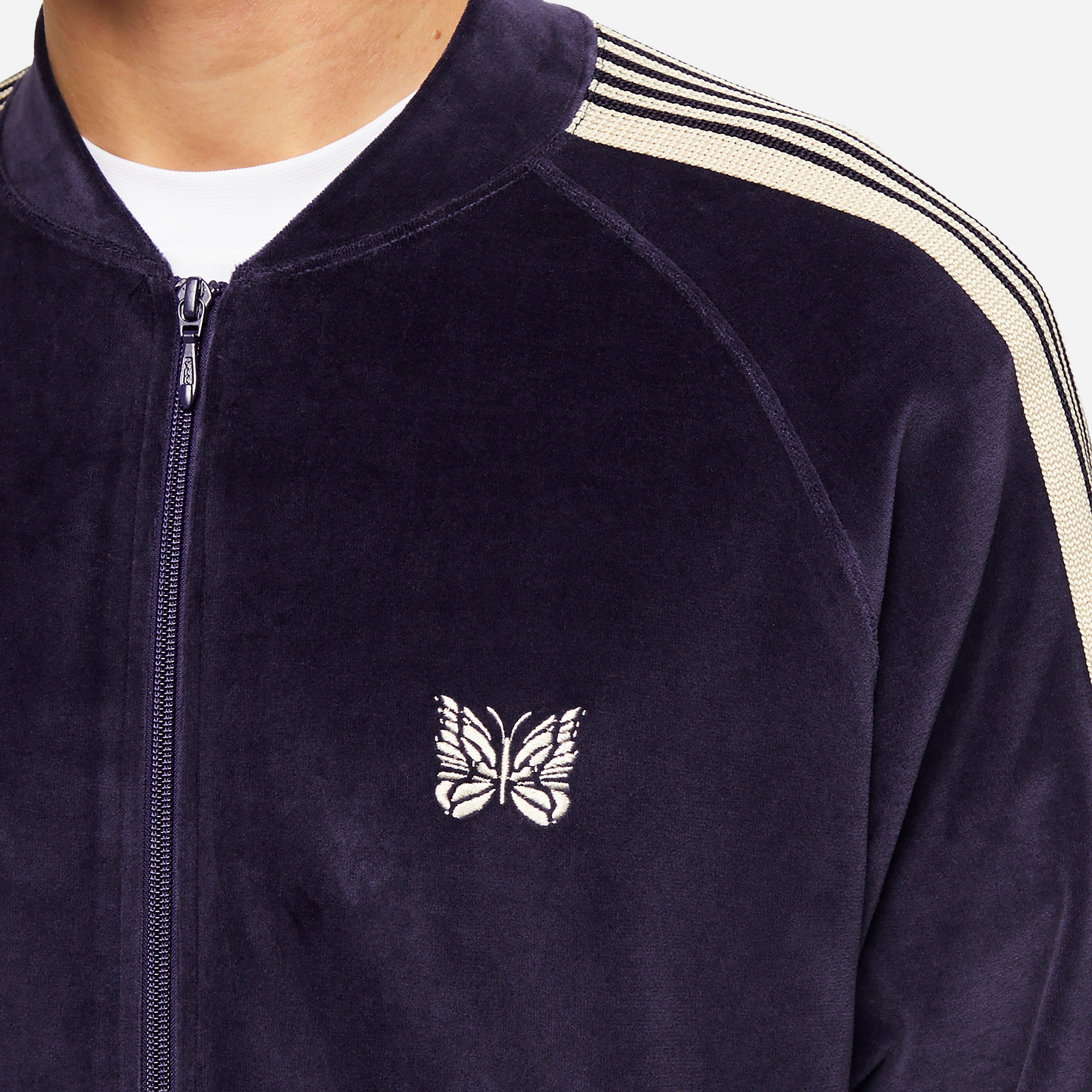 Needles Velour Ribbed Track Jacket