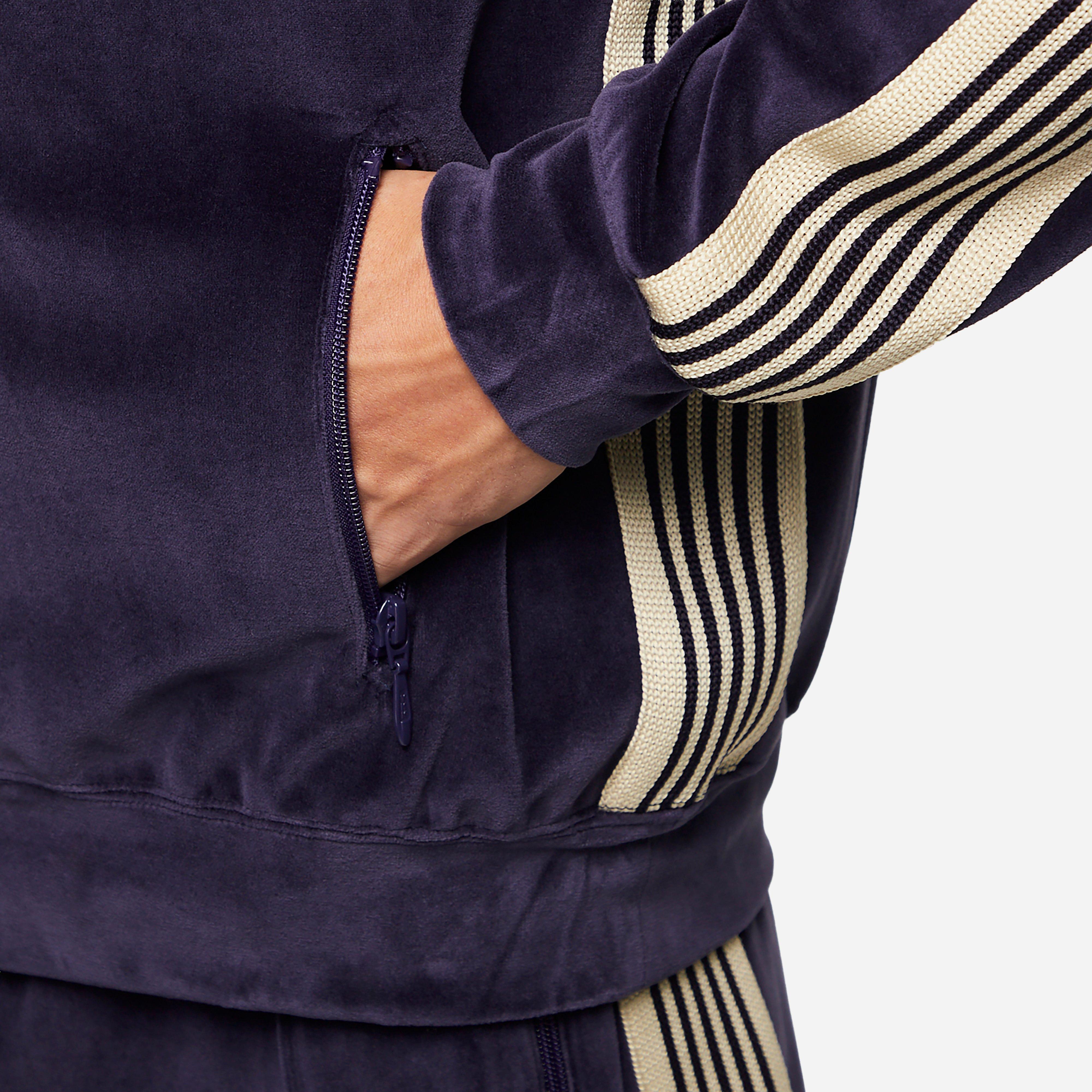Needles Velour Ribbed Track Jacket