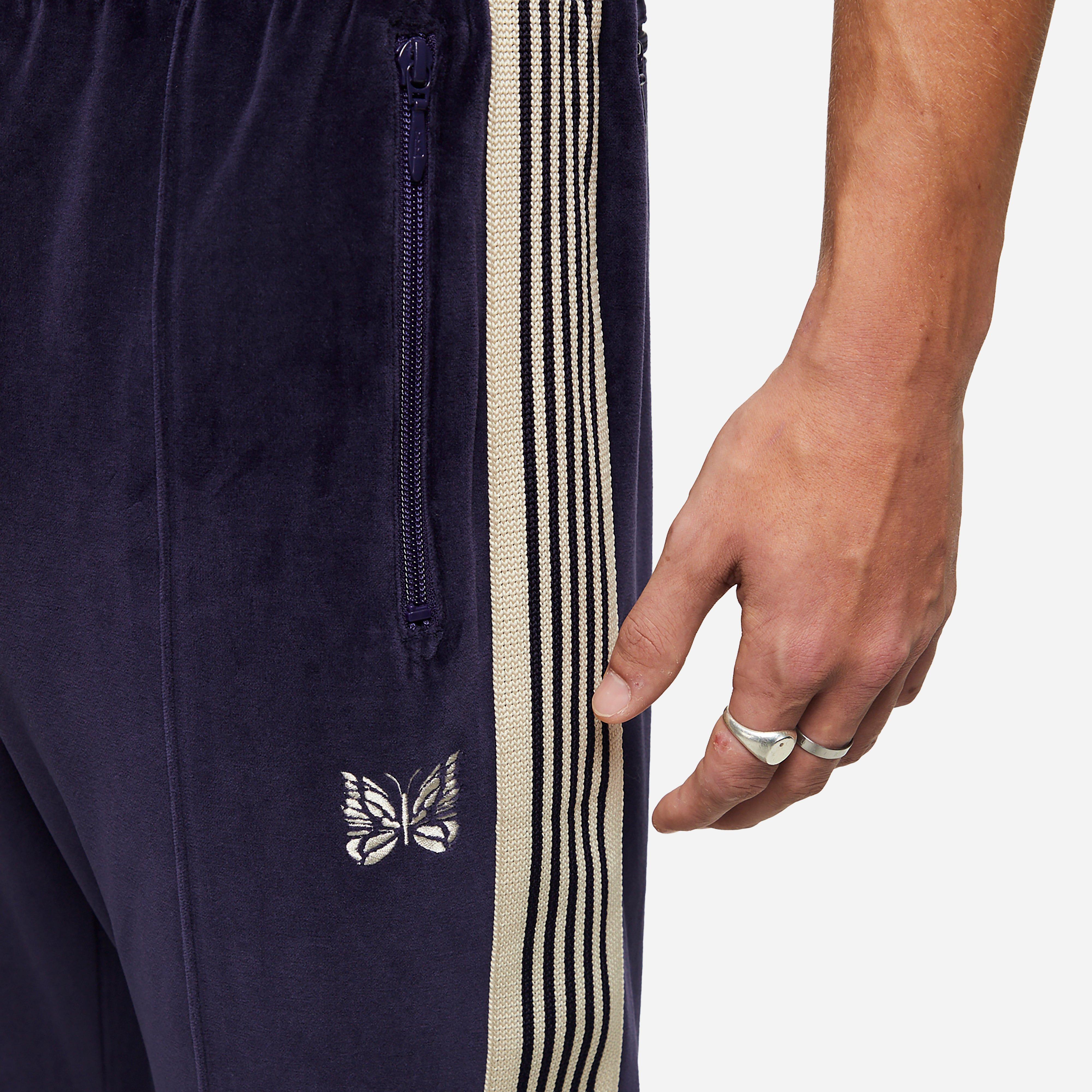 Needles Velour Narrow Track Pant