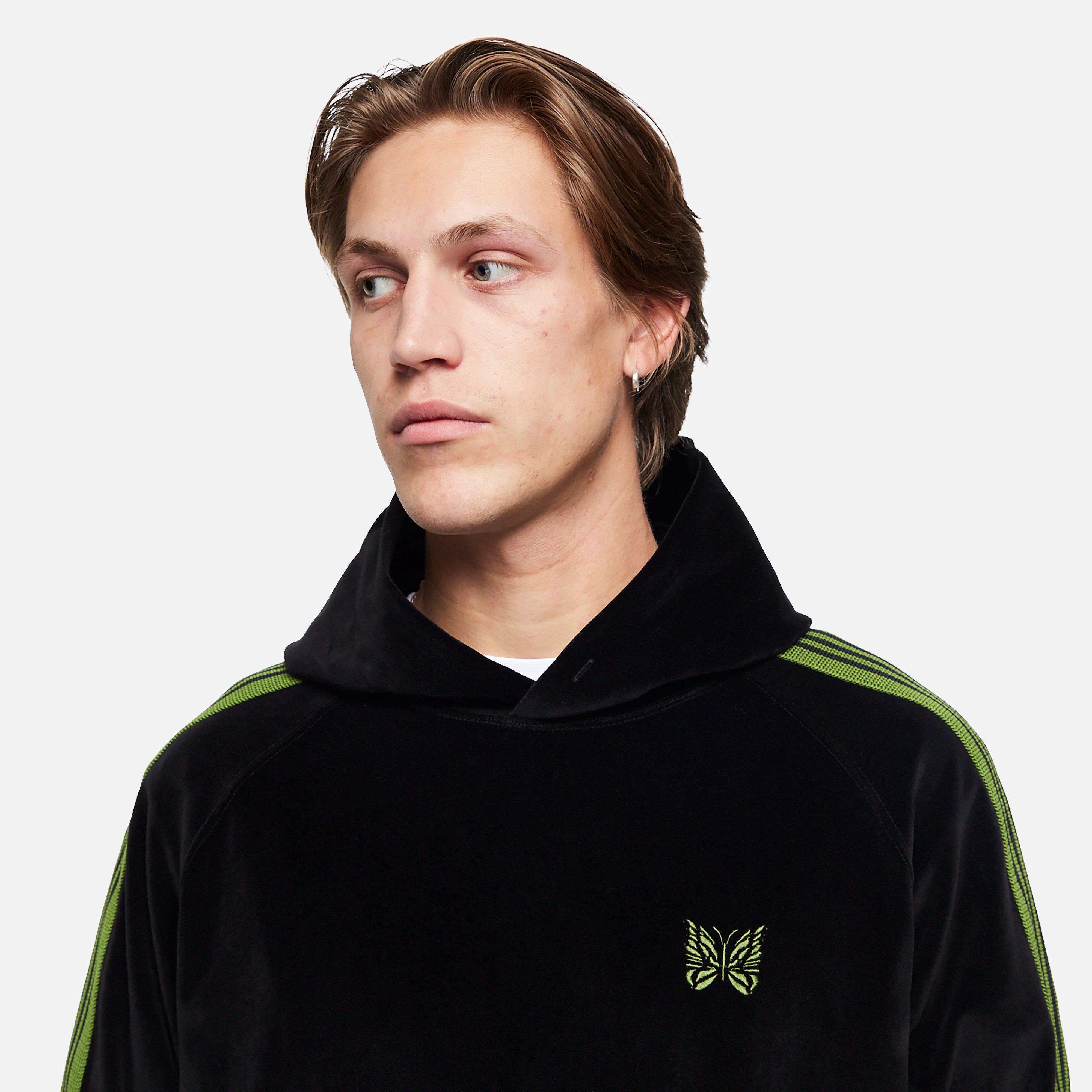 Needles Velour Track Hoodie