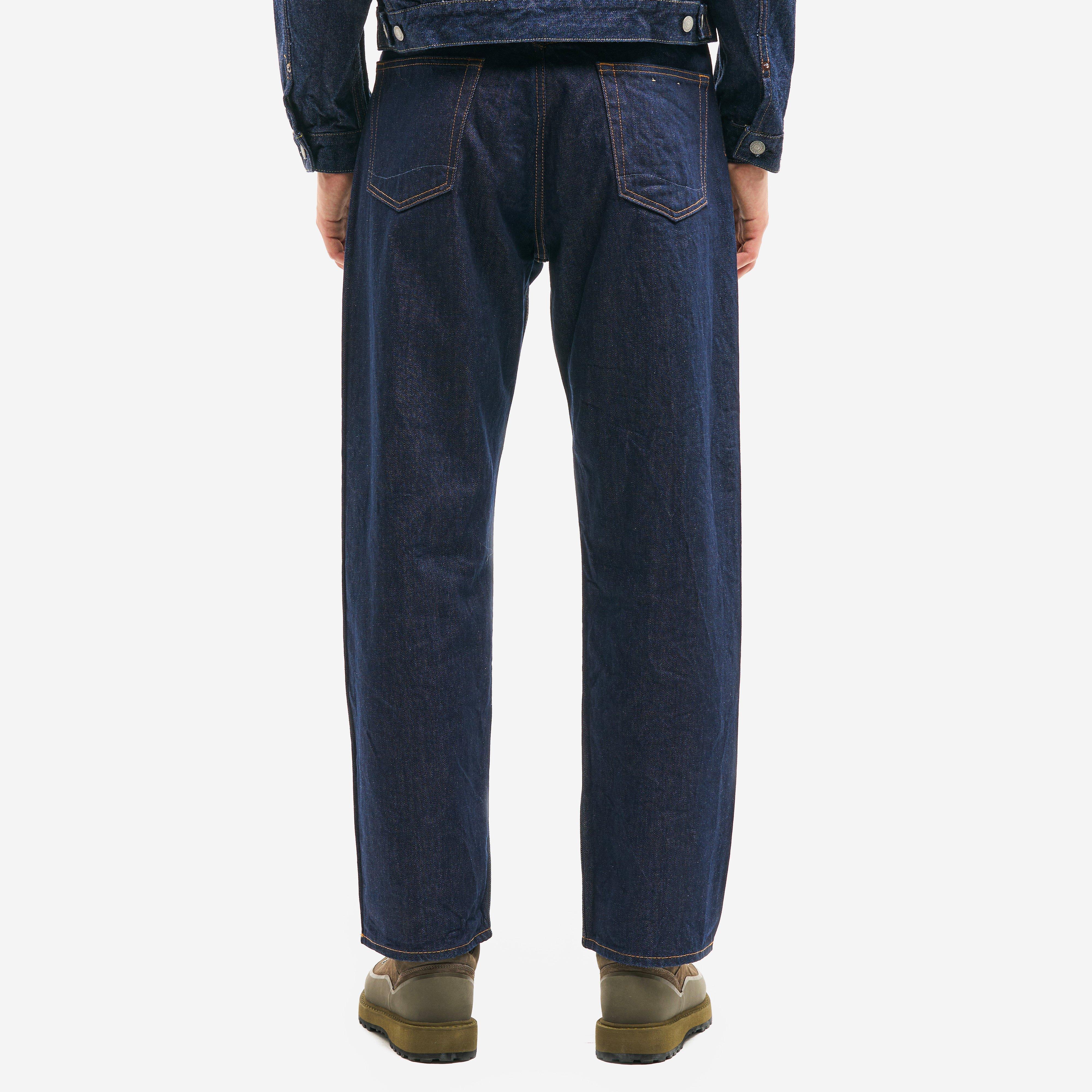 orSlow 101 Dad Fit One Wash Jean