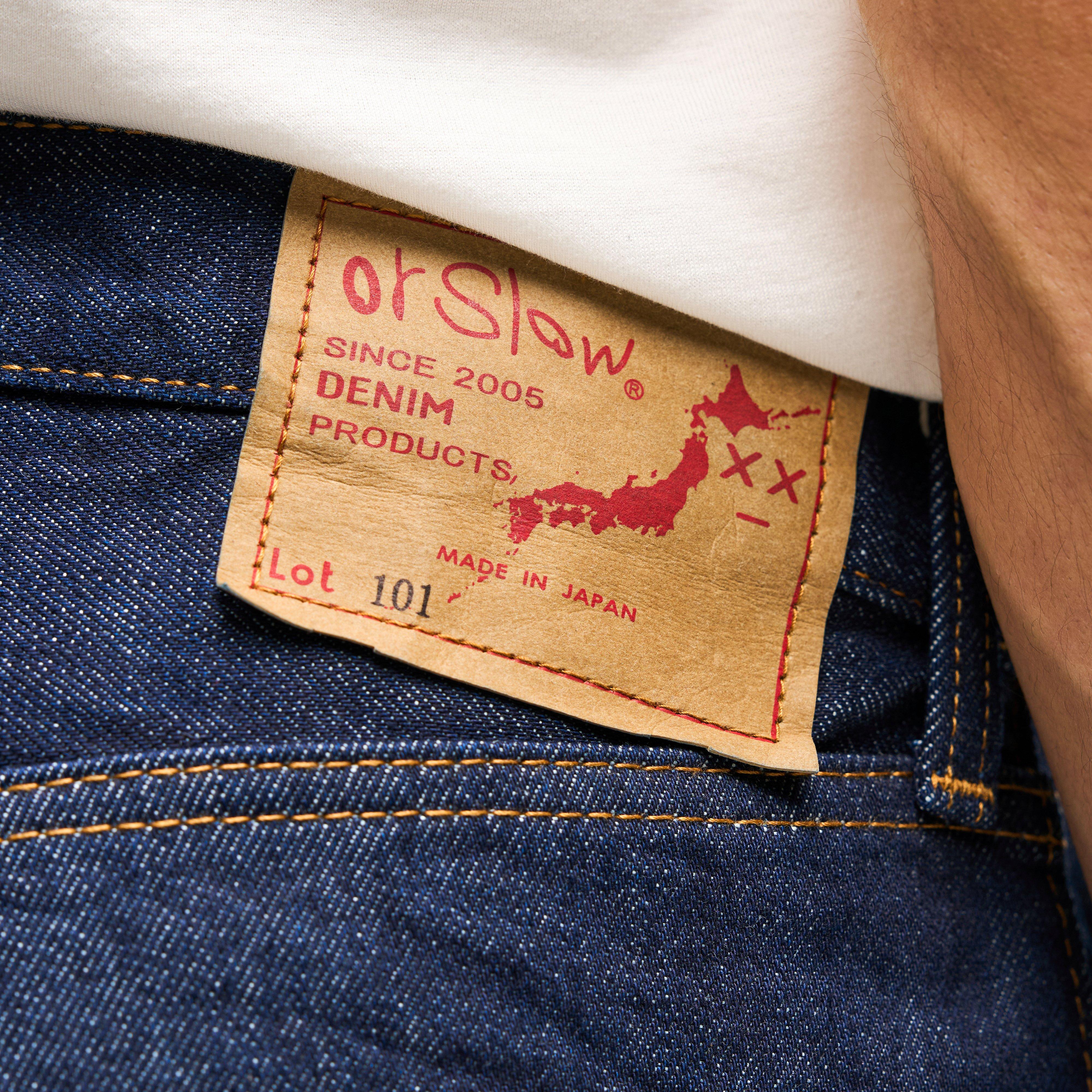 orSlow 101 Dad Fit One Wash Jean