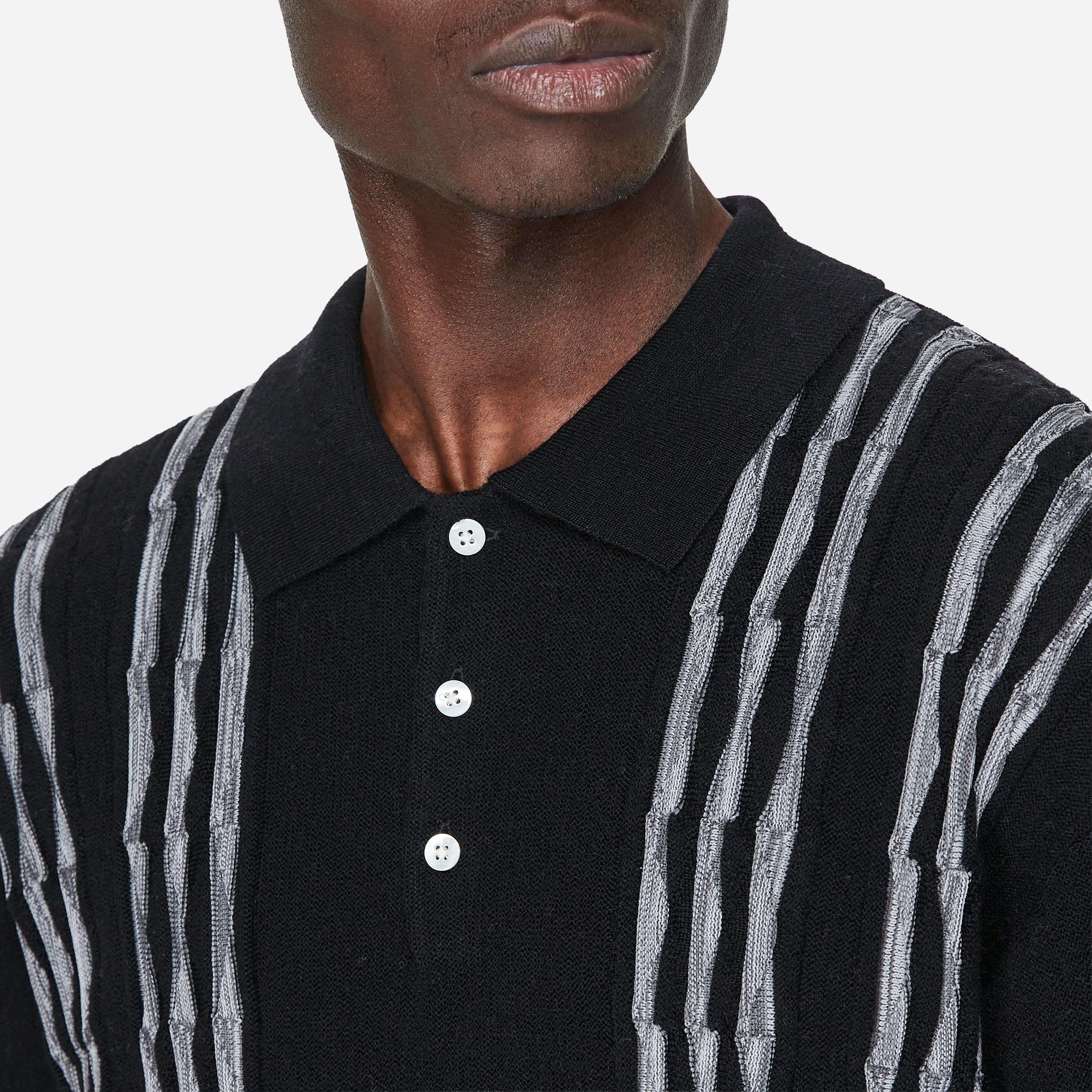 Beams Plus Knit Polo Shirt