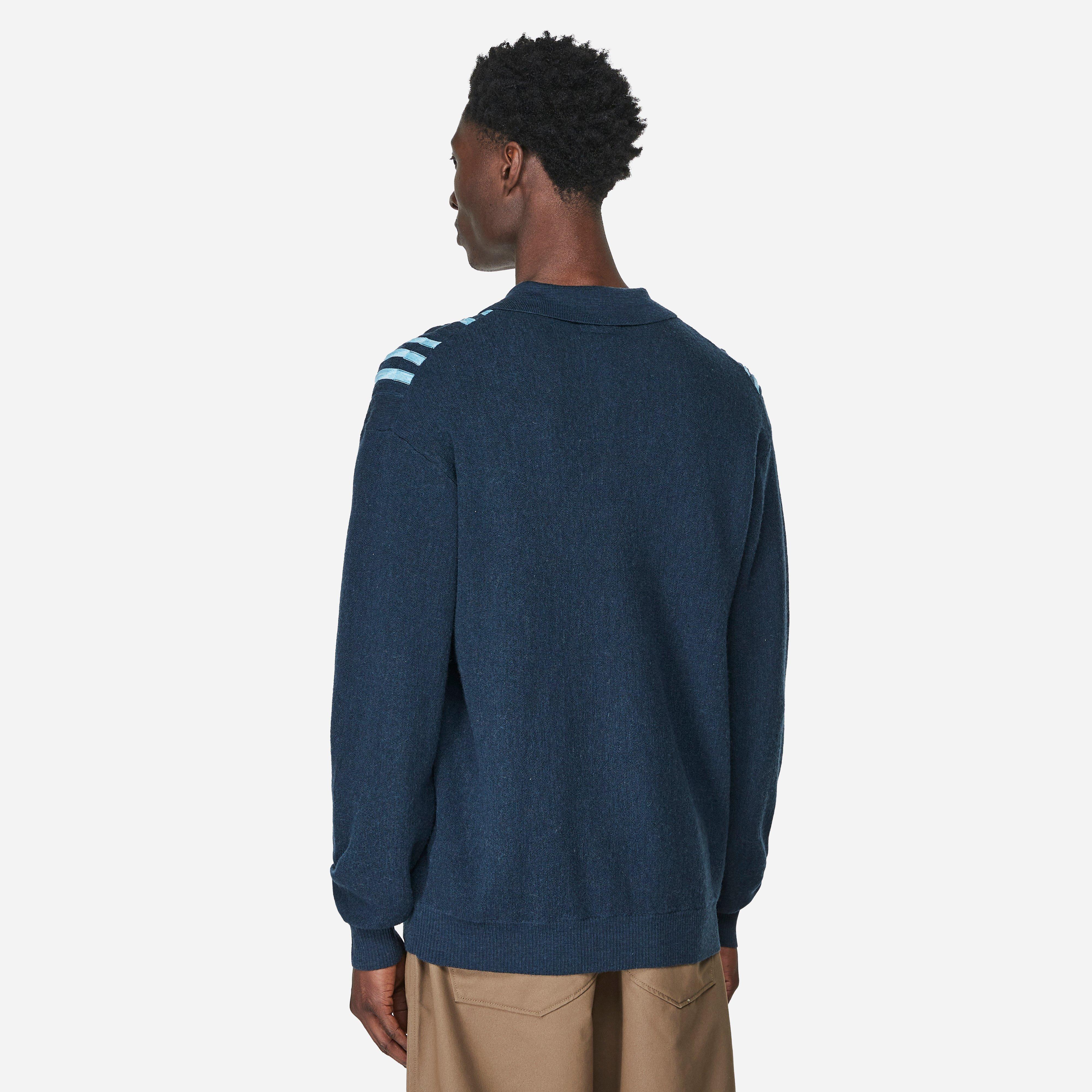 Beams Plus Knit Polo Shirt