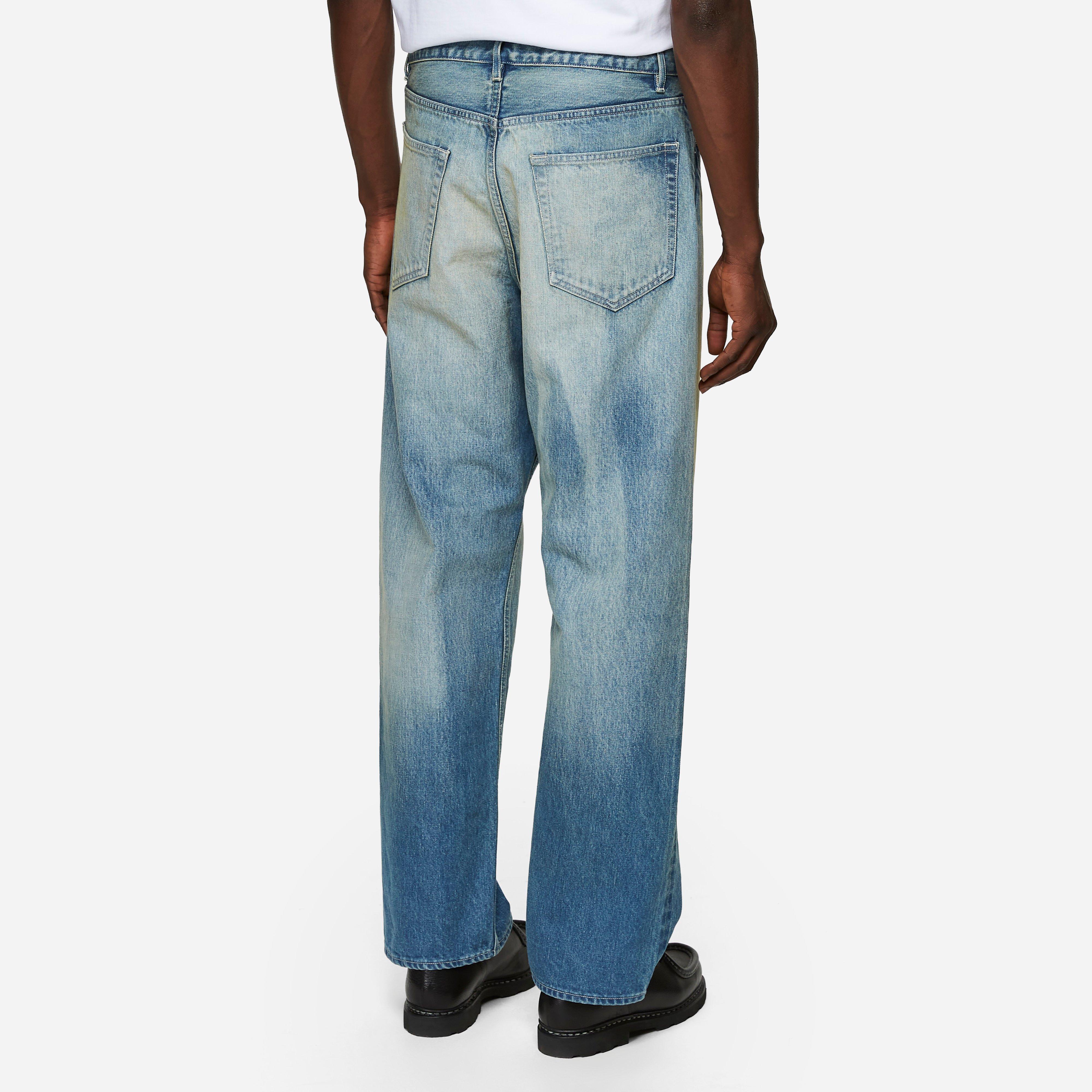 Auralee Heavy Faded Selvedge Denim