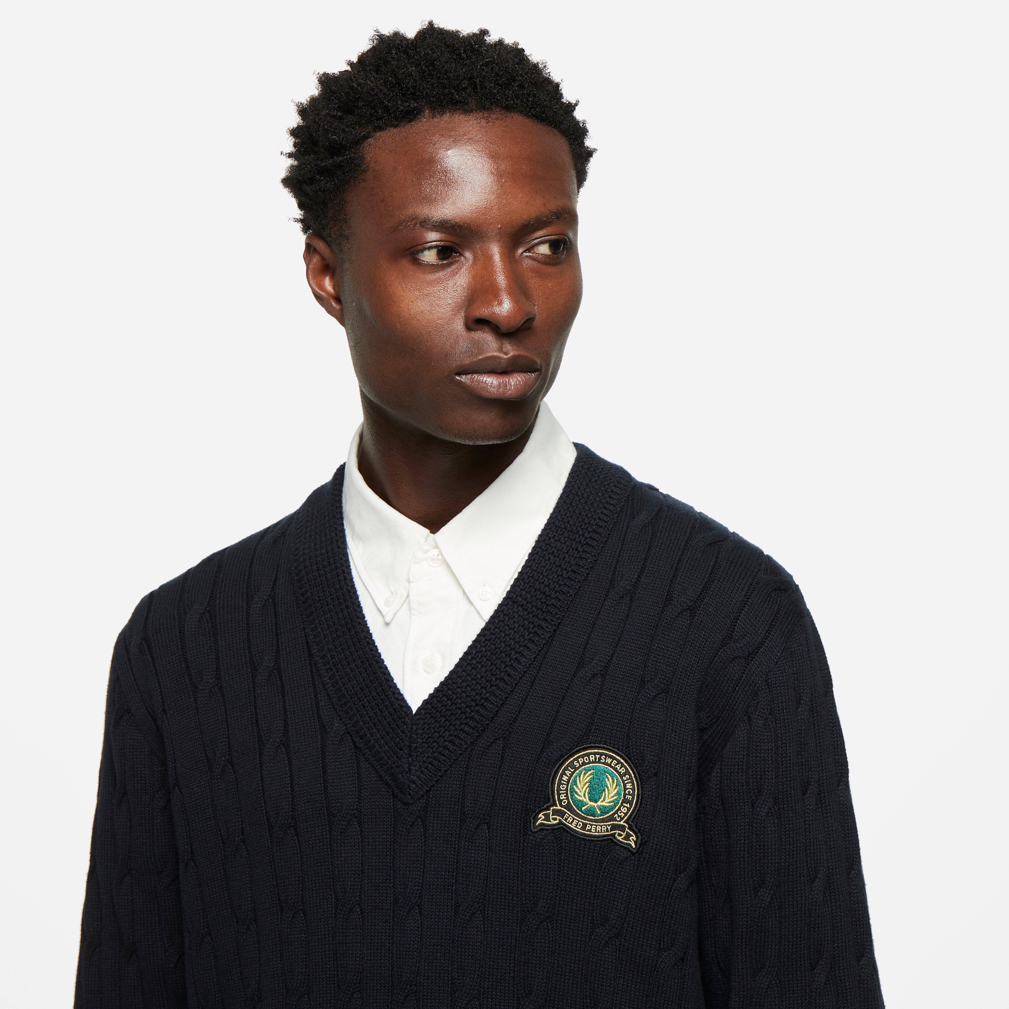 Fred Perry Chosen by Champions Cable Knit
