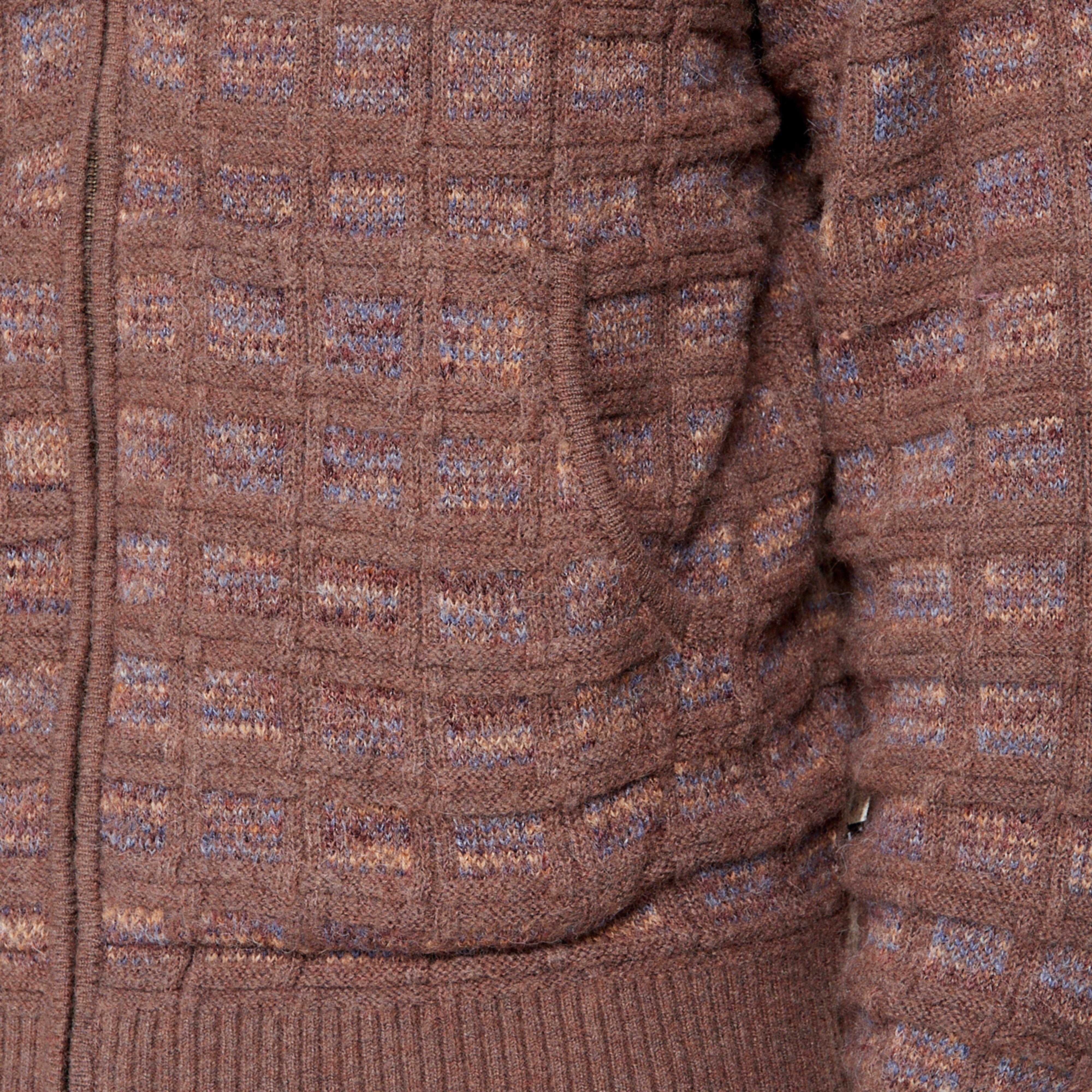 Thisisneverthat Textured Knit Zip Hoodie