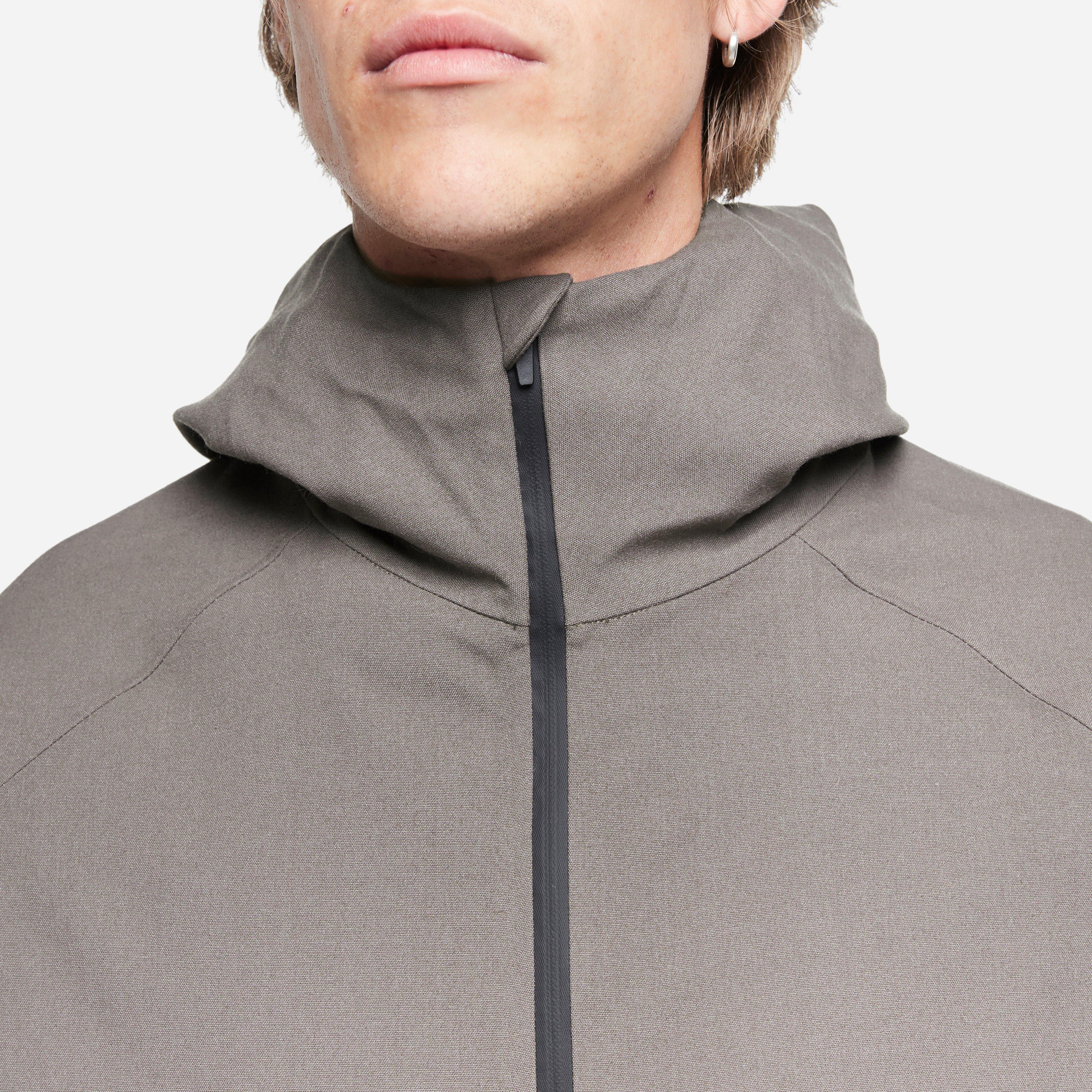 Hiking Patrol Waypoint Text Hooded Jacket