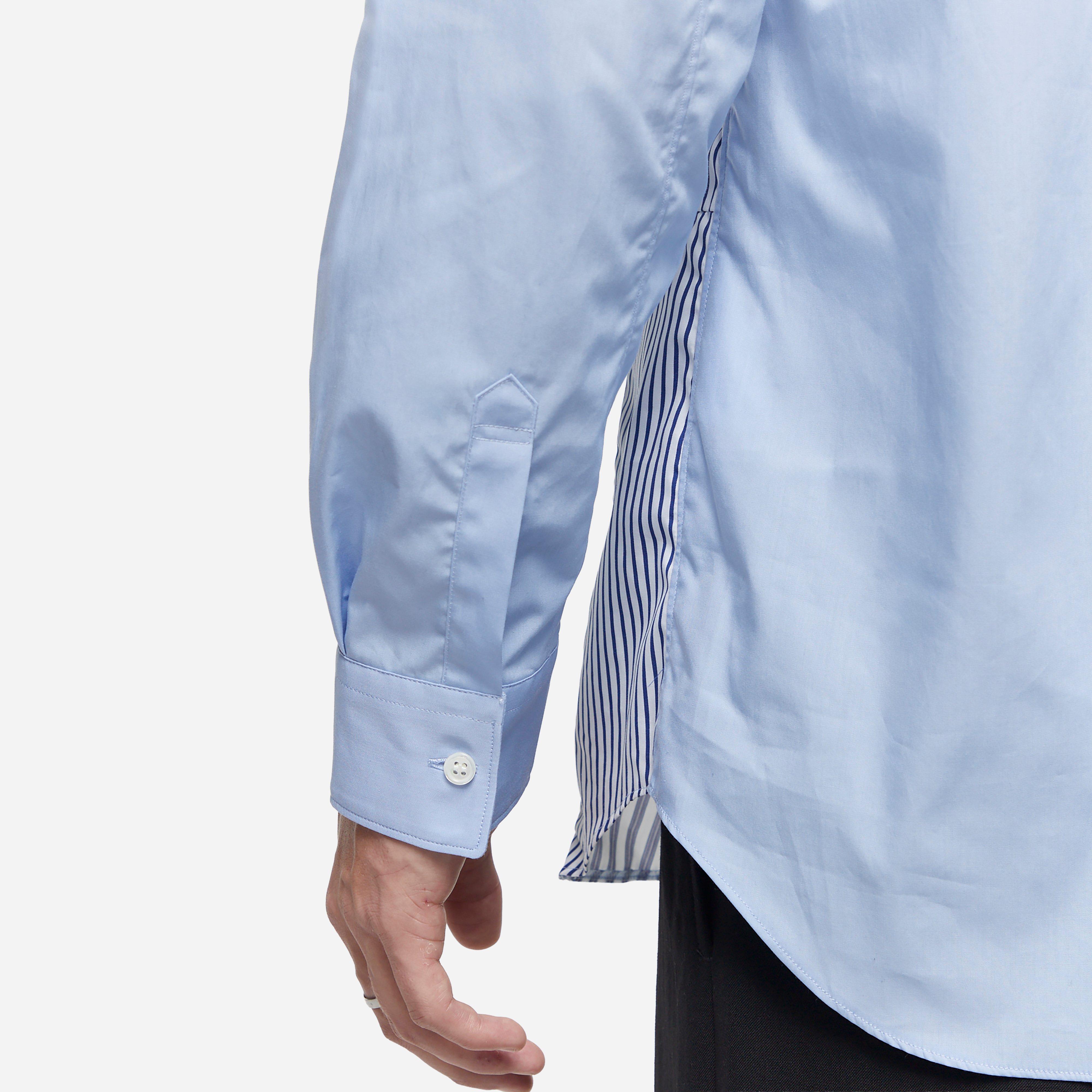 Comme des Garcons SHIRT Striped Panel Shirt