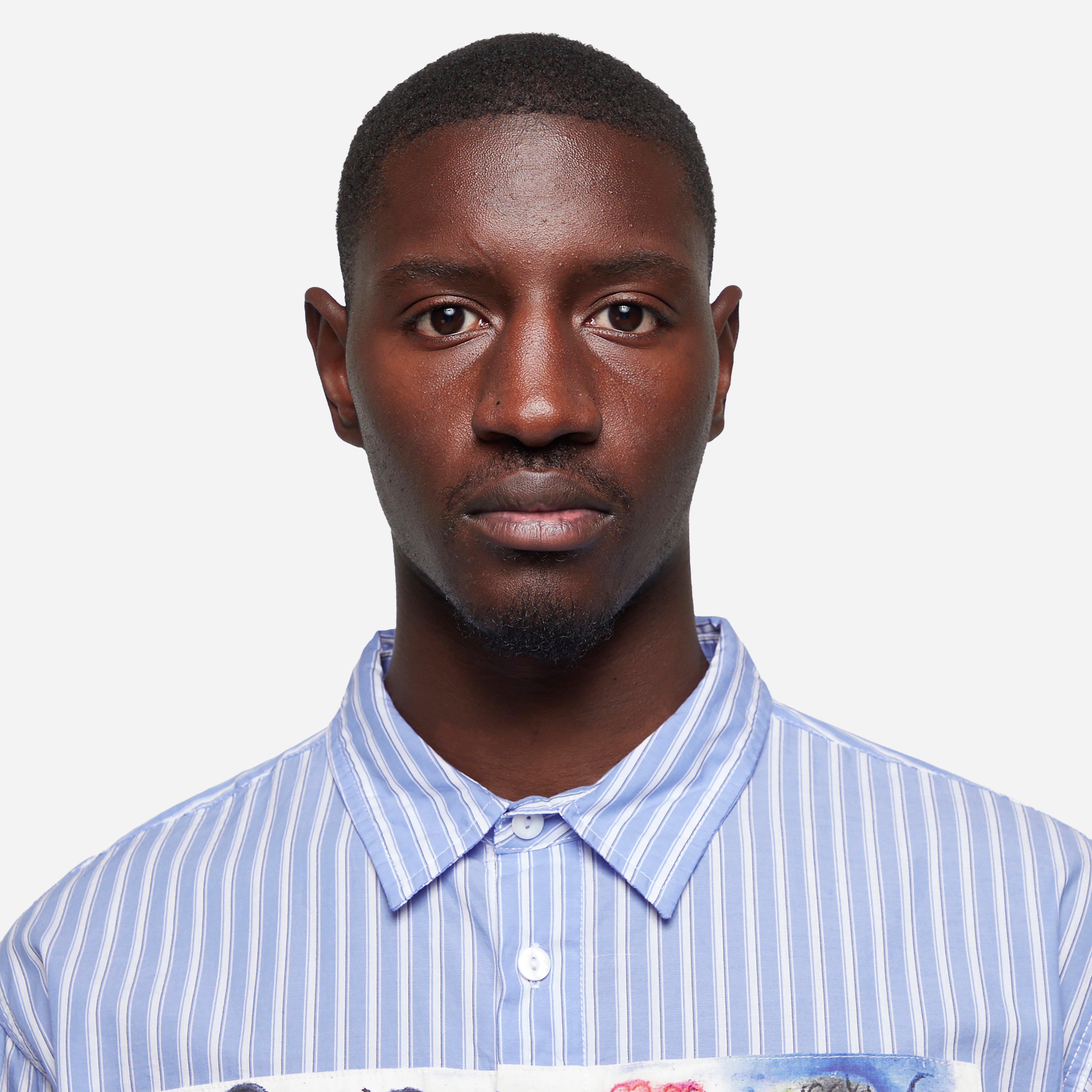 Brain Dead Omer Striped Oxford Shirt