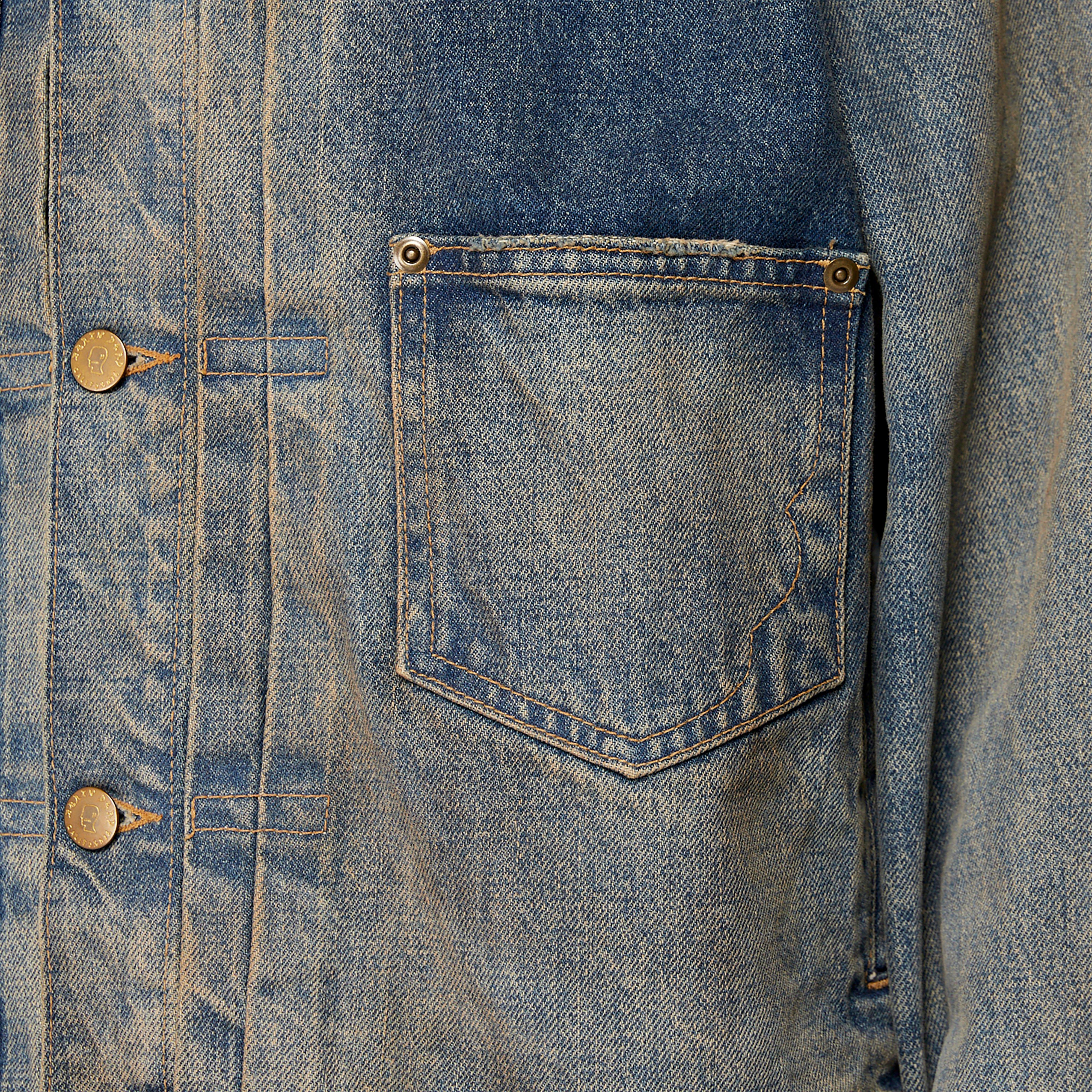 Brain Dead 14.75oz Selvedge Denim Trucker Jacket