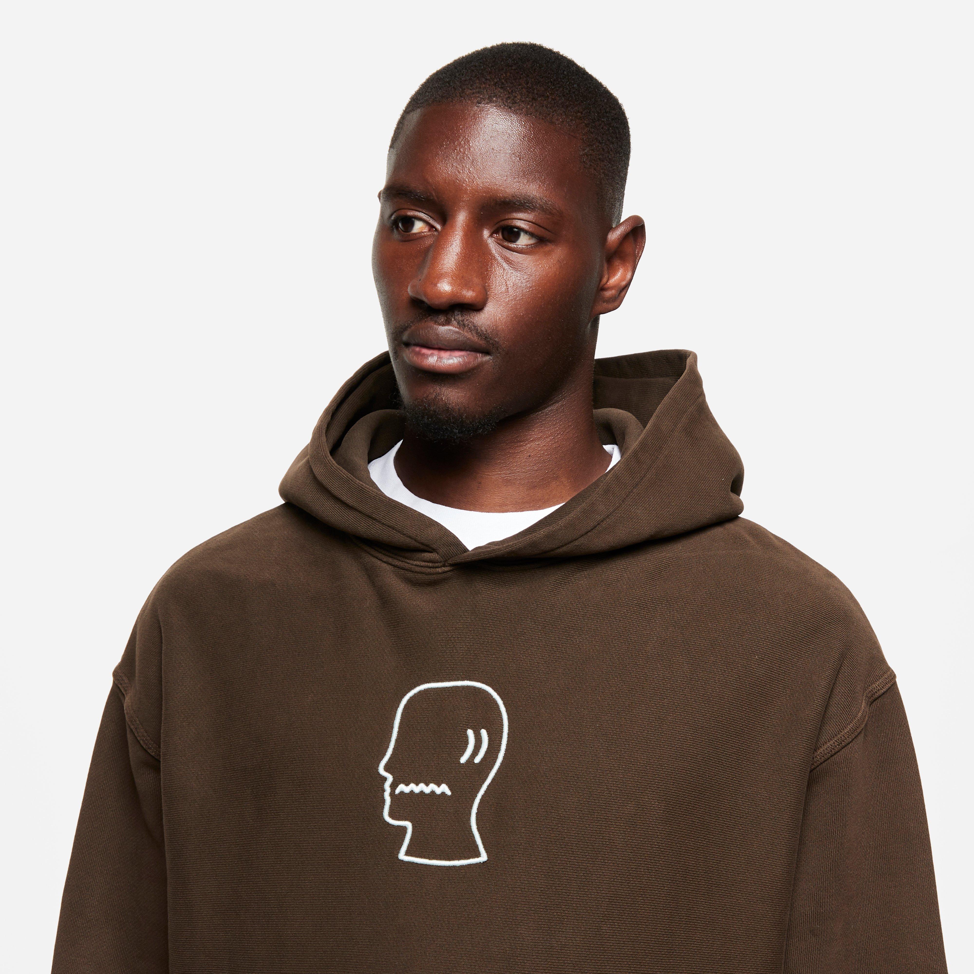 Brain Dead 3D Logohead Hoodie