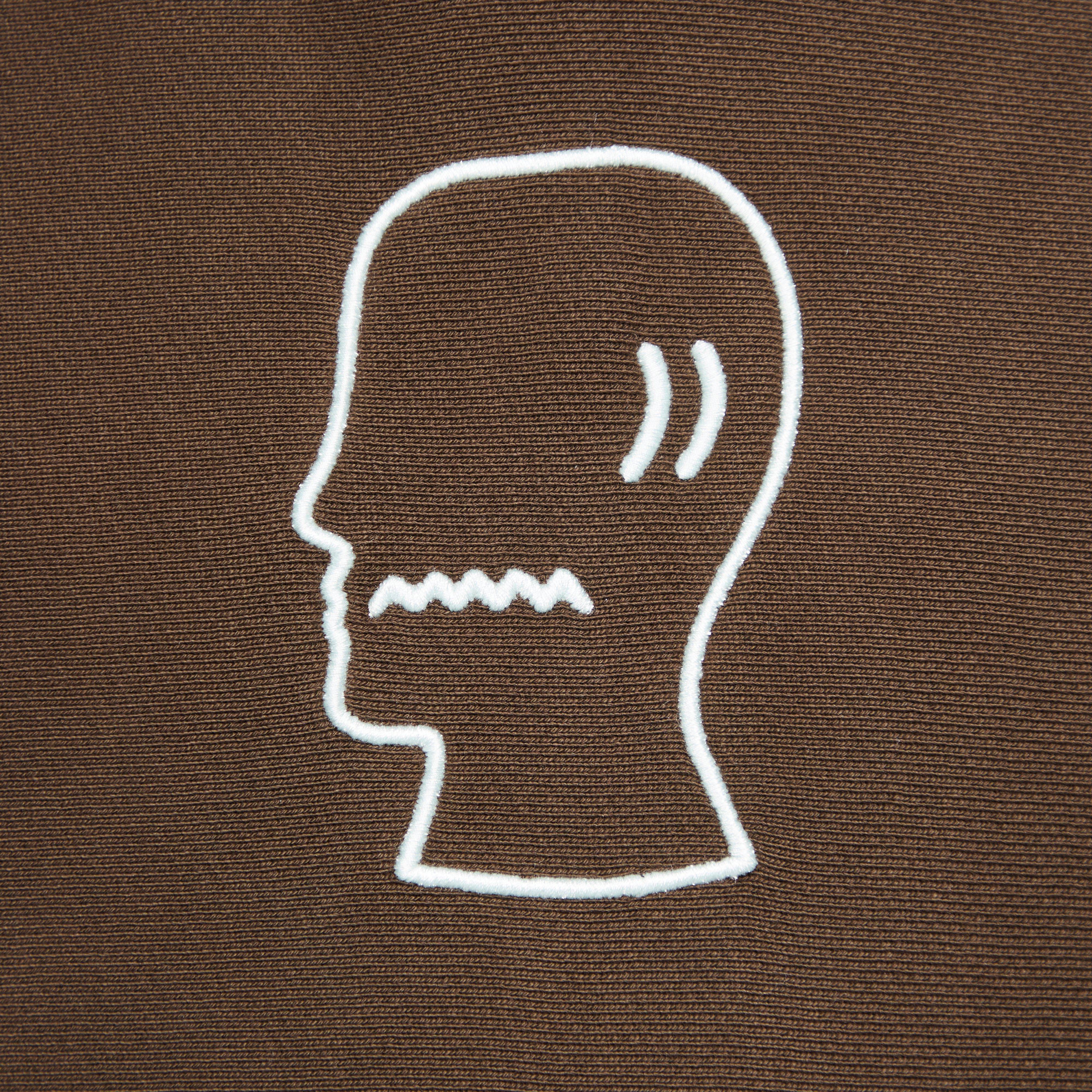 Brain Dead 3D Logohead Hoodie