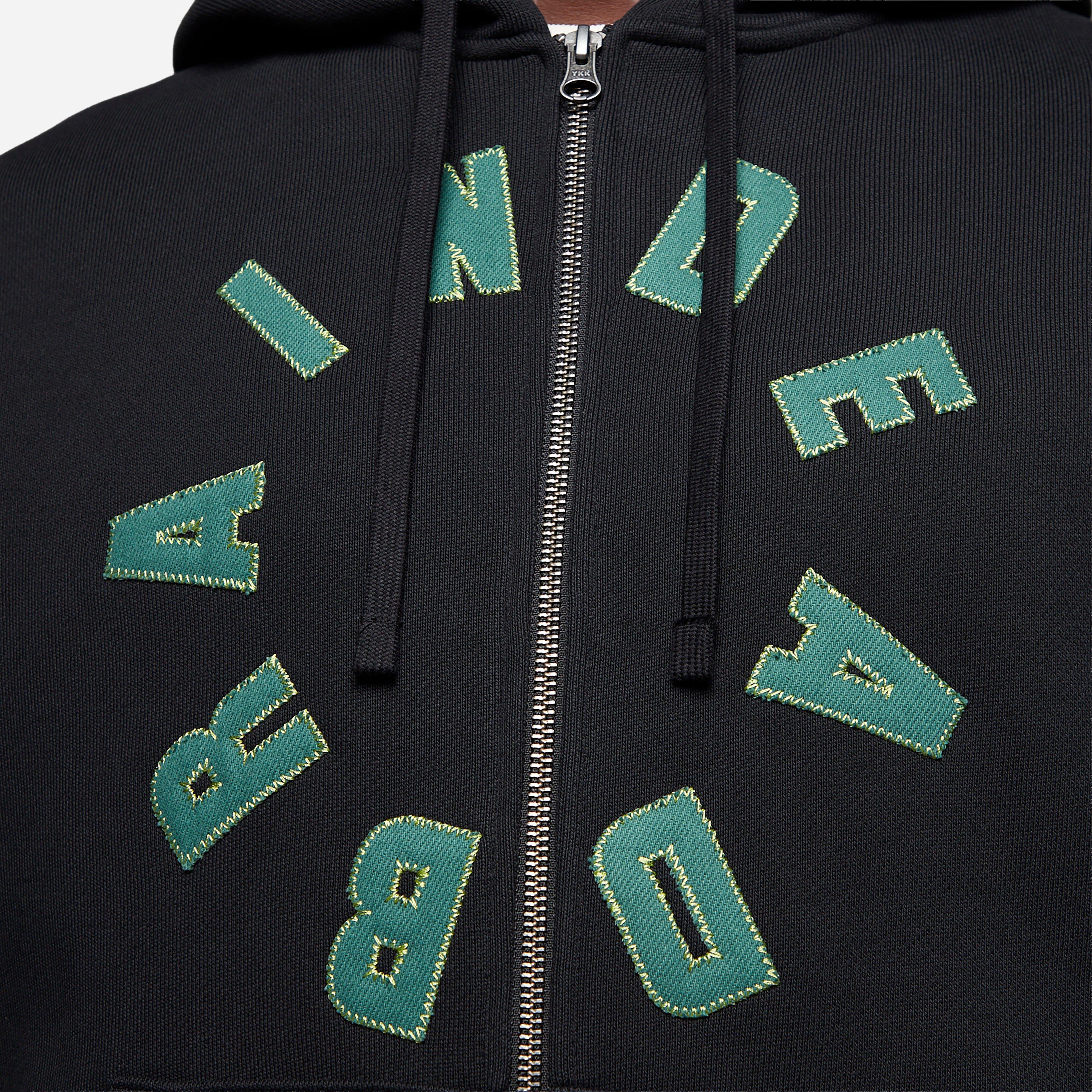 Brain Dead Collegiate FZ Hoodie