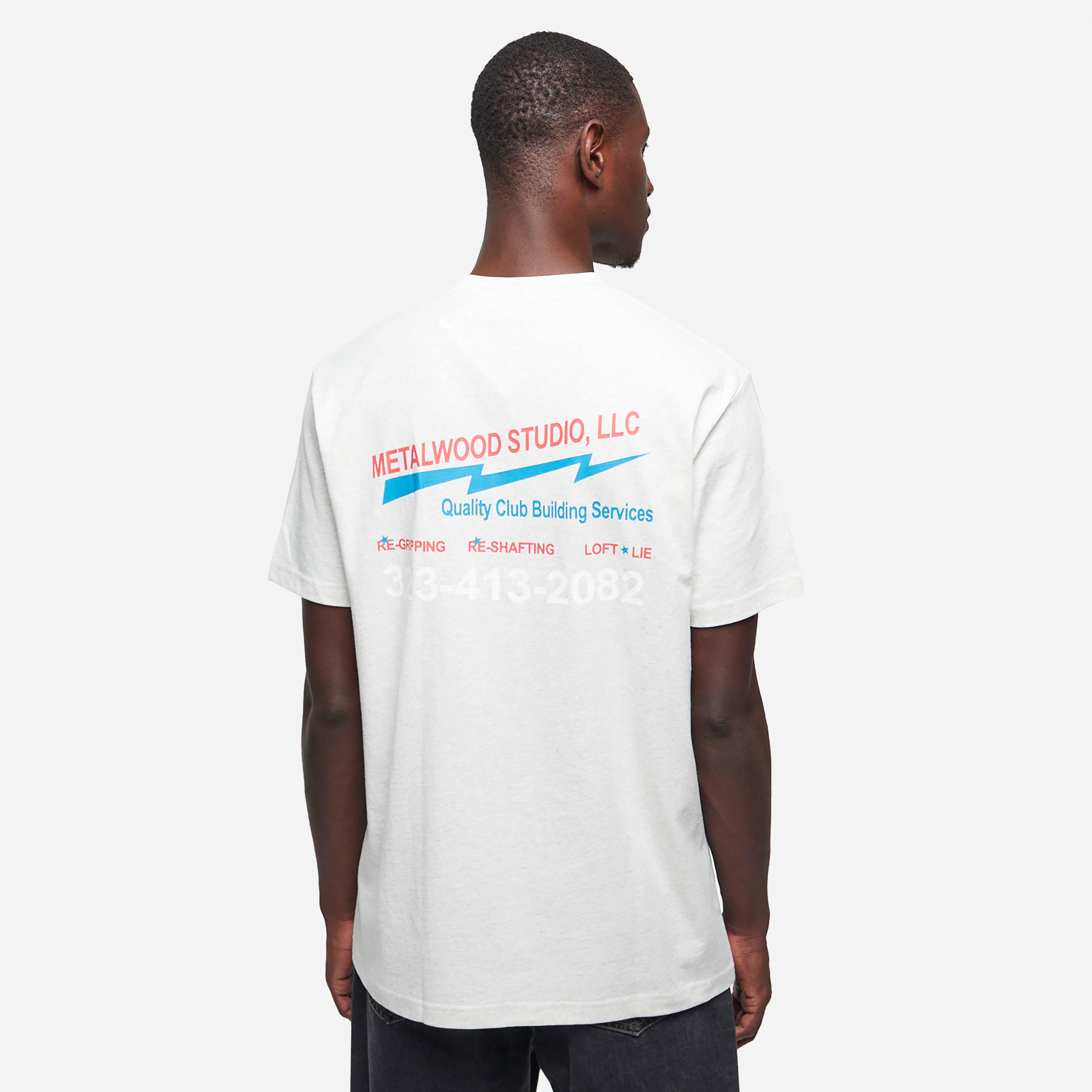 Metalwood Studio Club Building T-Shirt