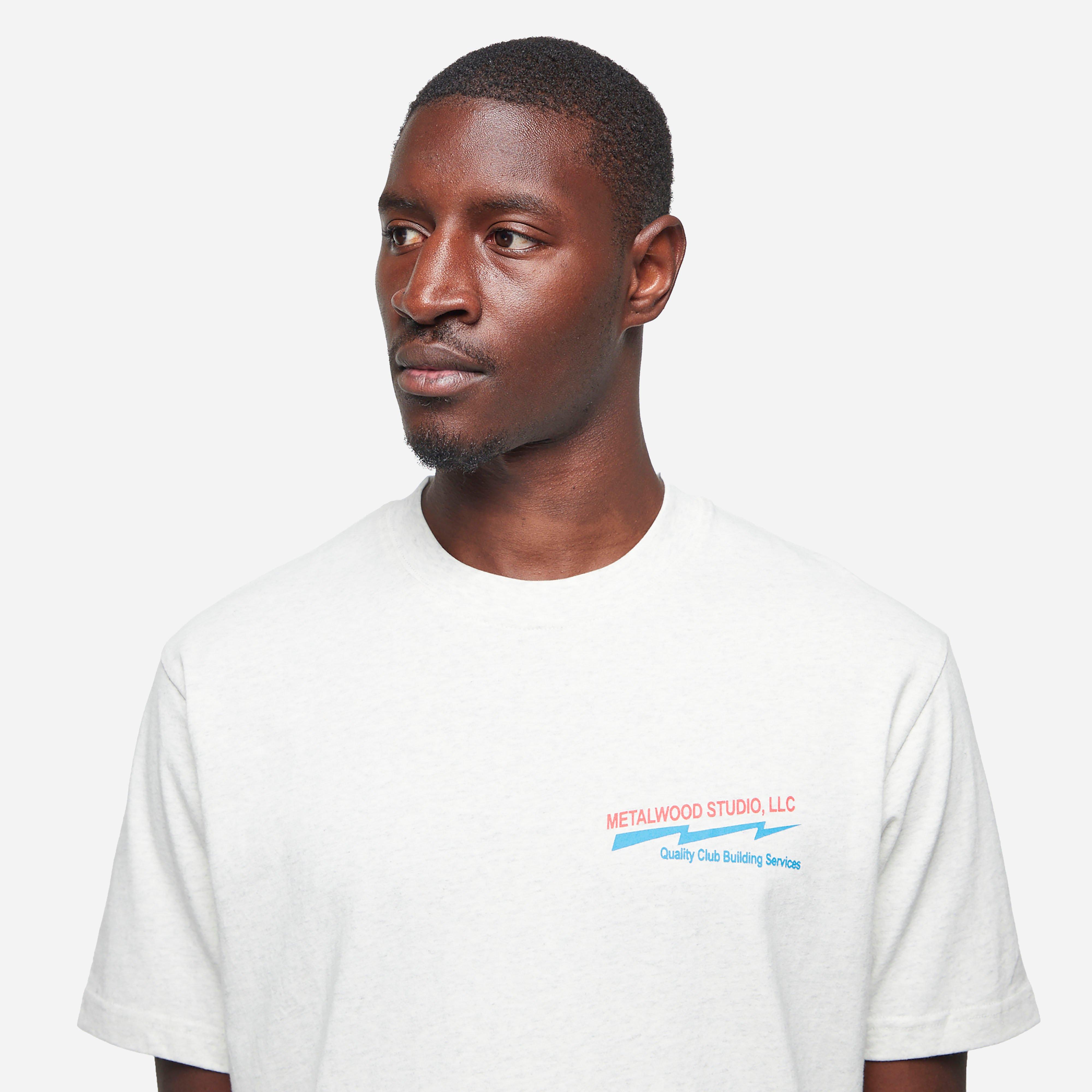 Metalwood Studio Club Building T-Shirt