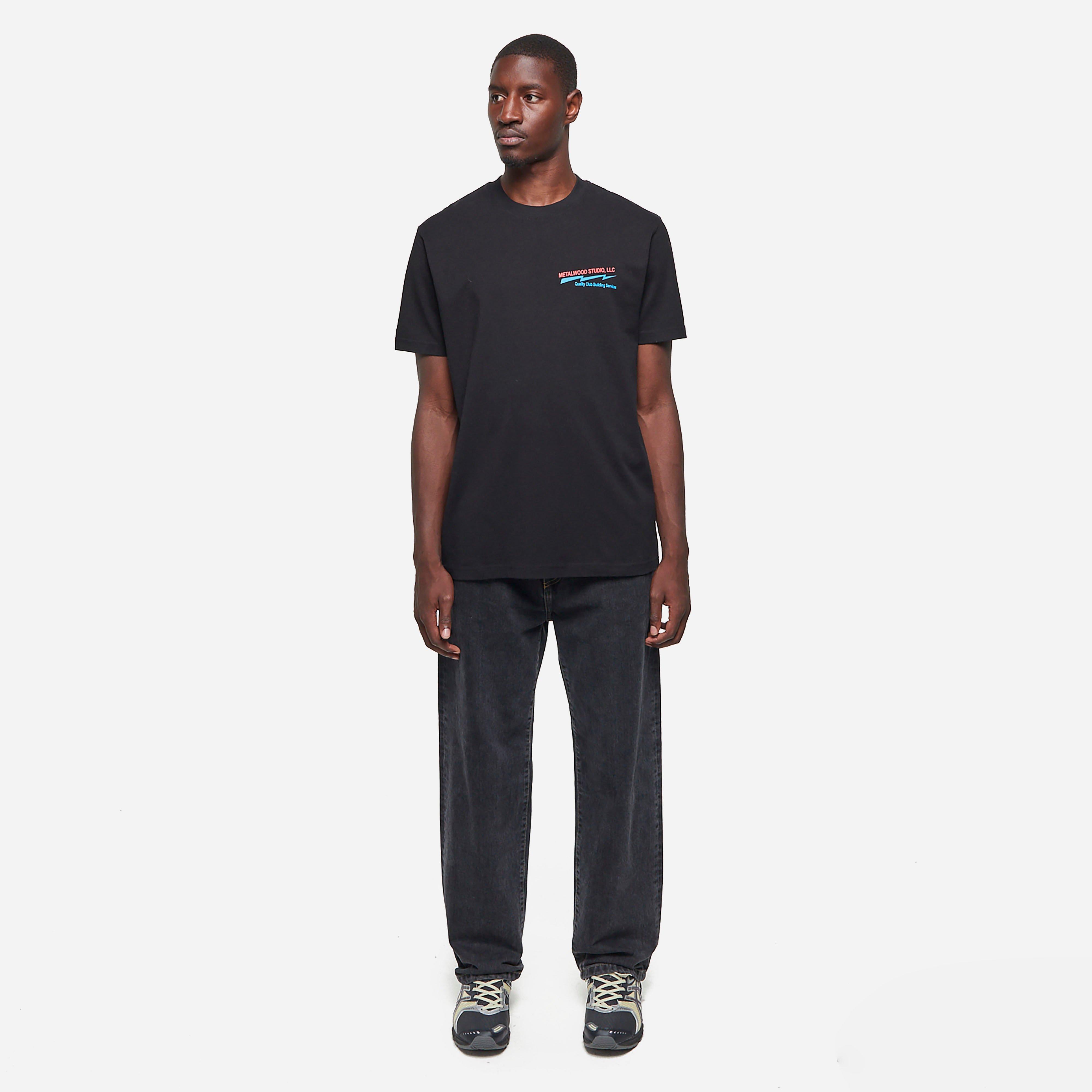 Metalwood Studio Club Building T-Shirt