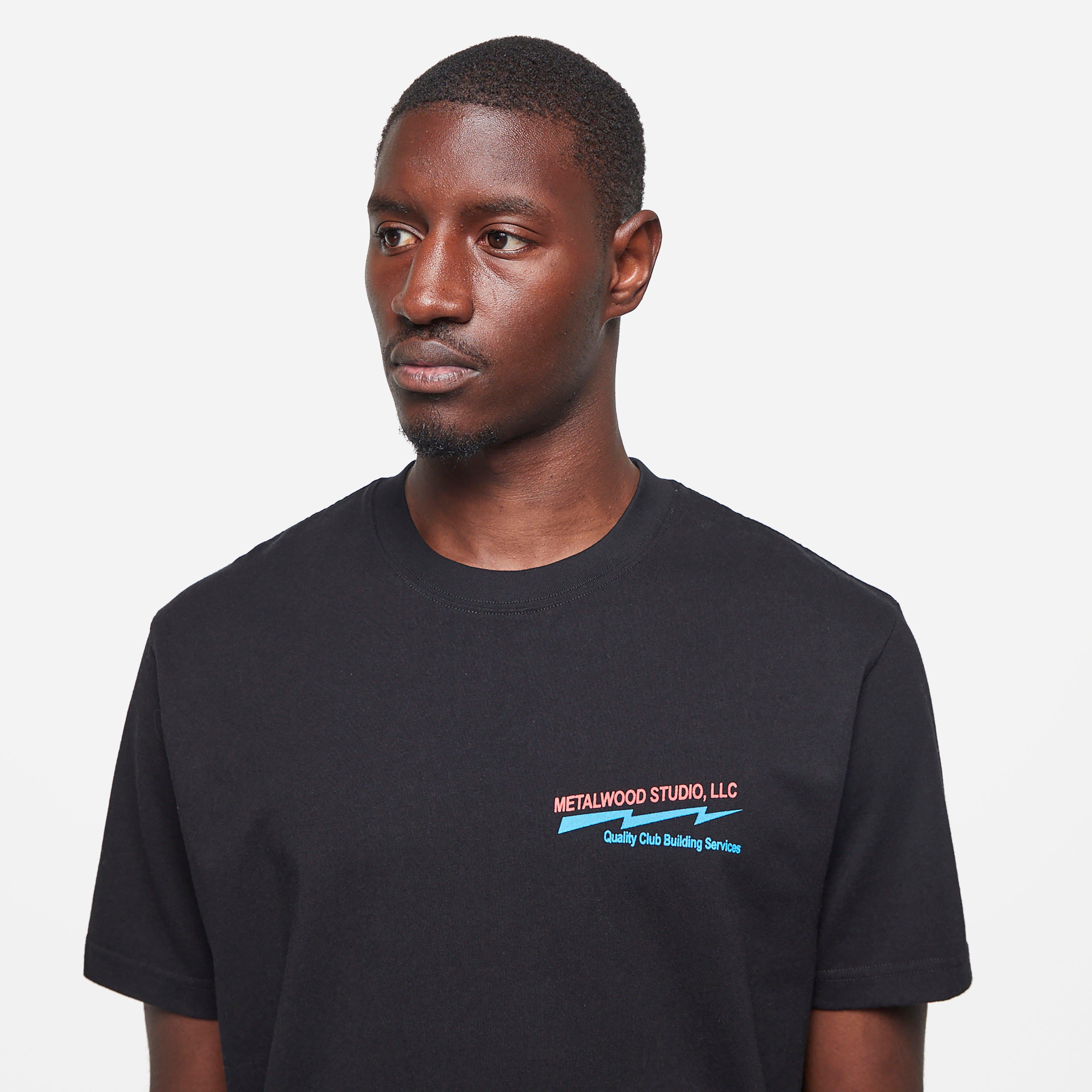 Metalwood Studio Club Building T-Shirt