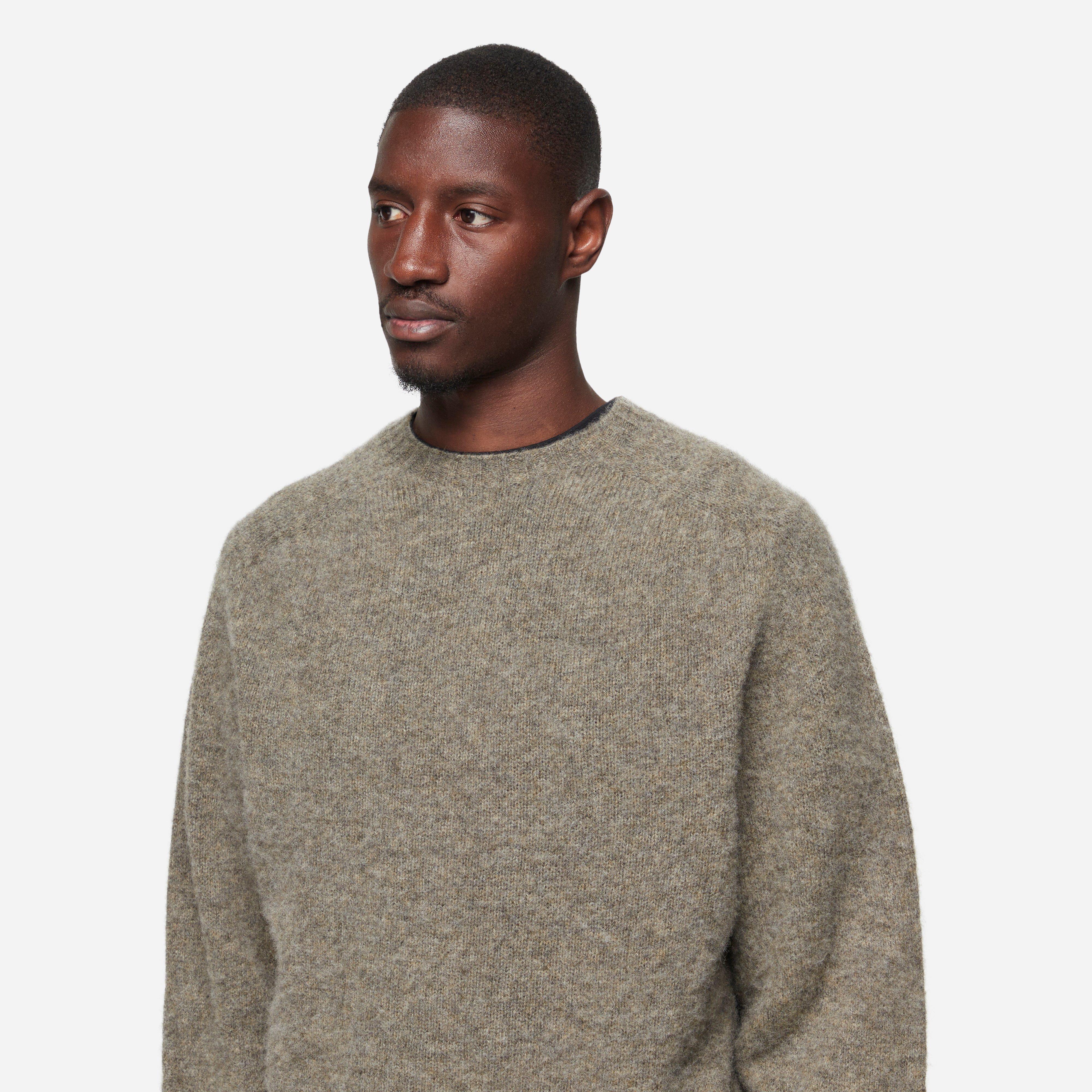 YMC Suedehead Knit Sweatshirt