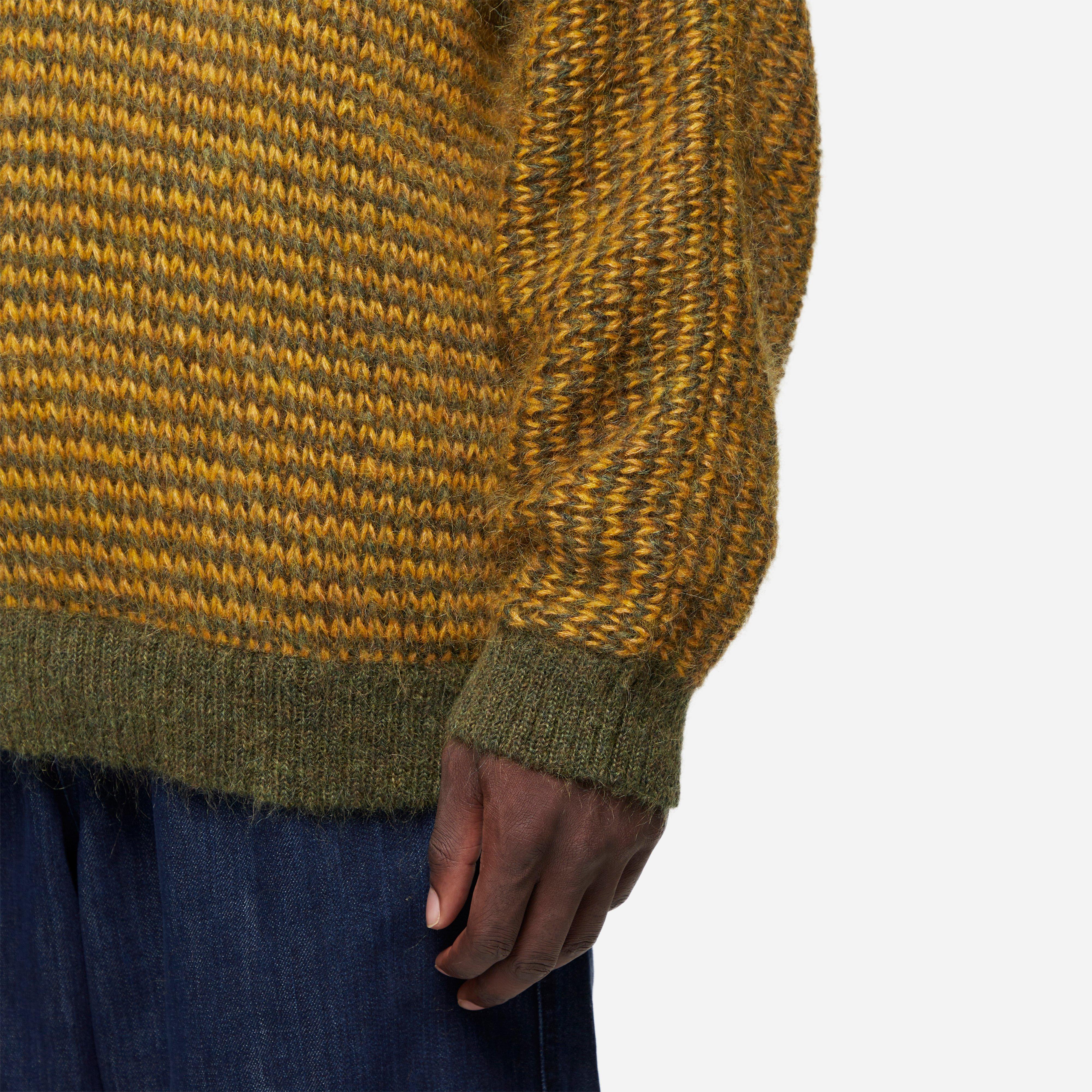 YMC Black Palm Mohair Knit