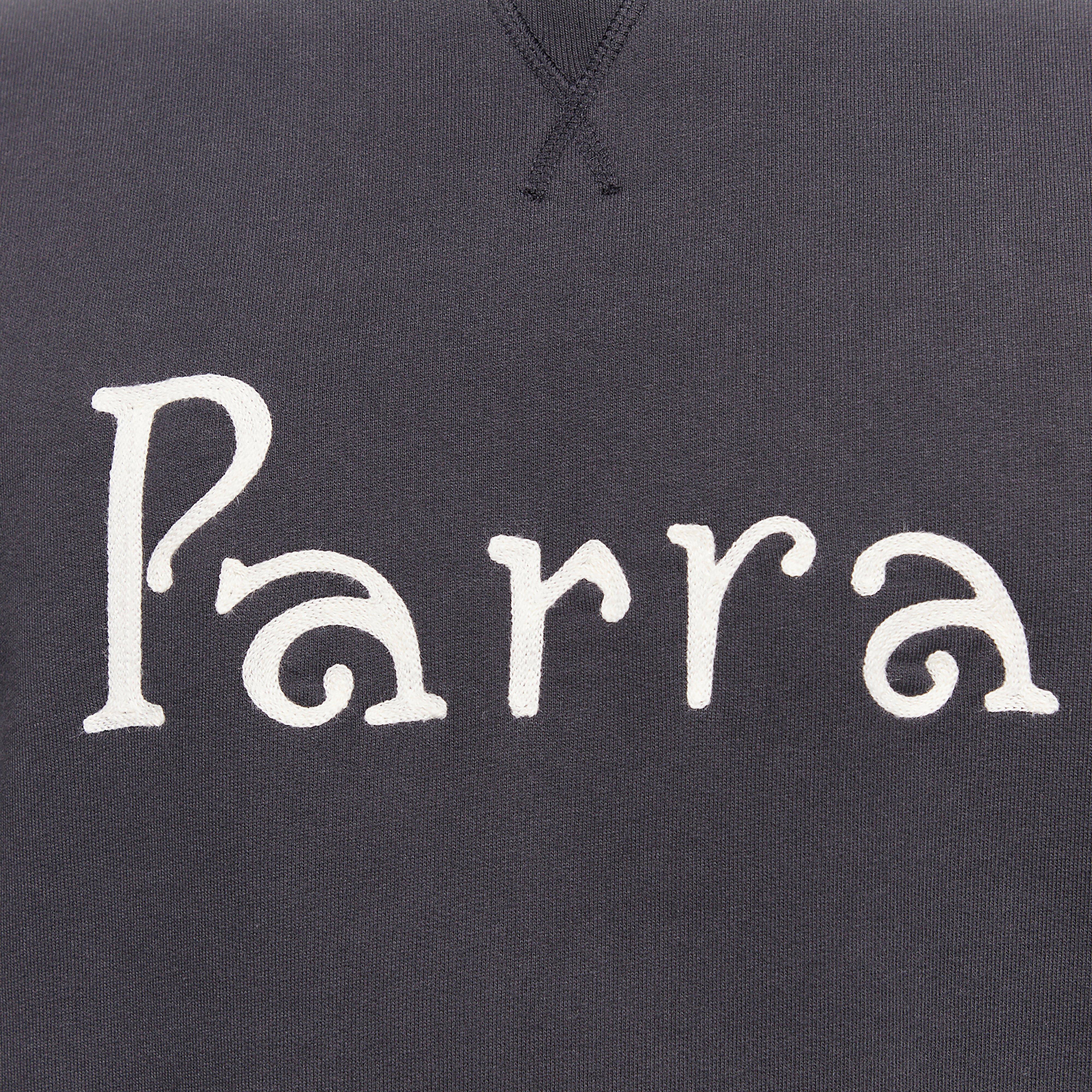 by Parra Weird Traditional Logo Crewneck Sweatshirt