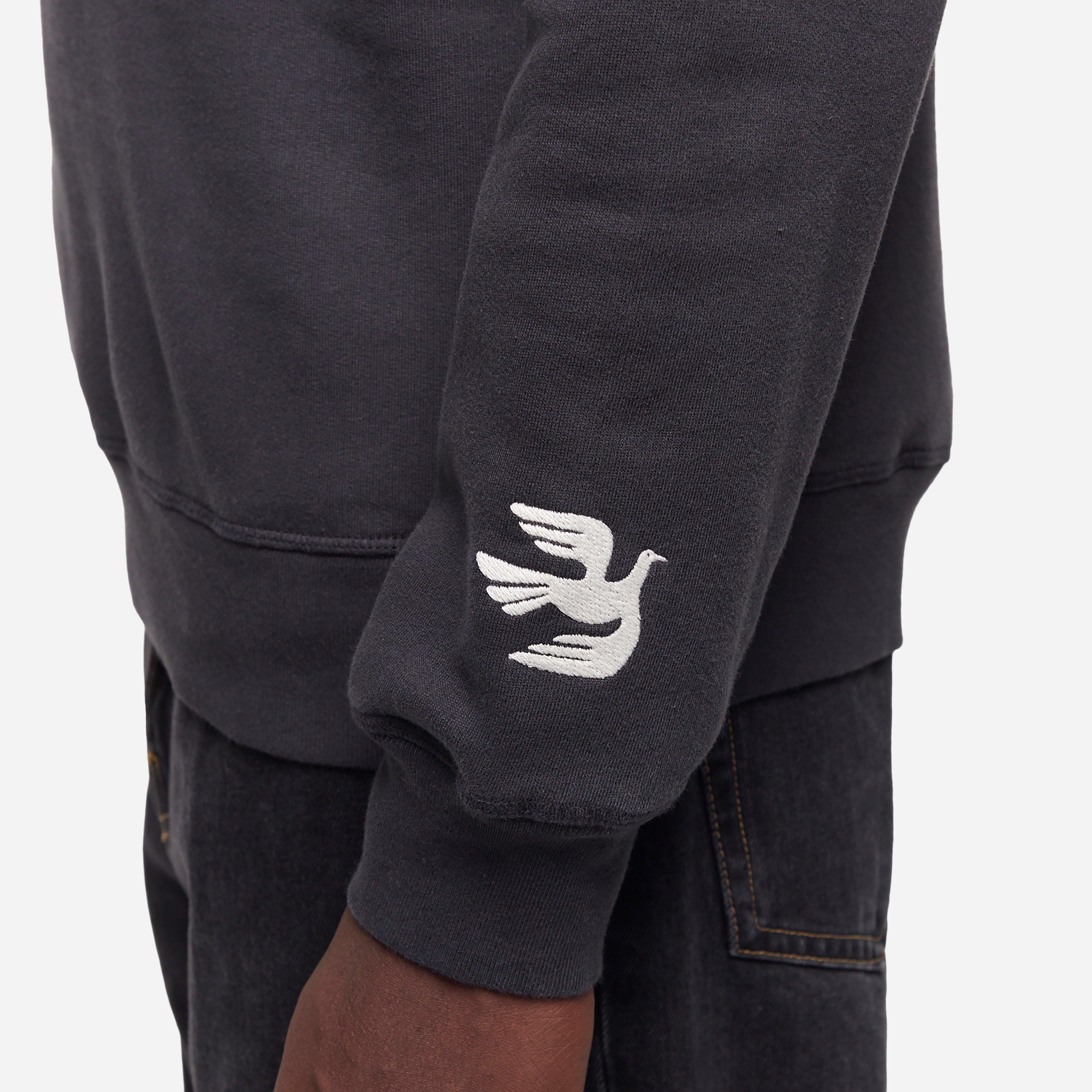 by Parra Weird Traditional Logo Crewneck Sweatshirt