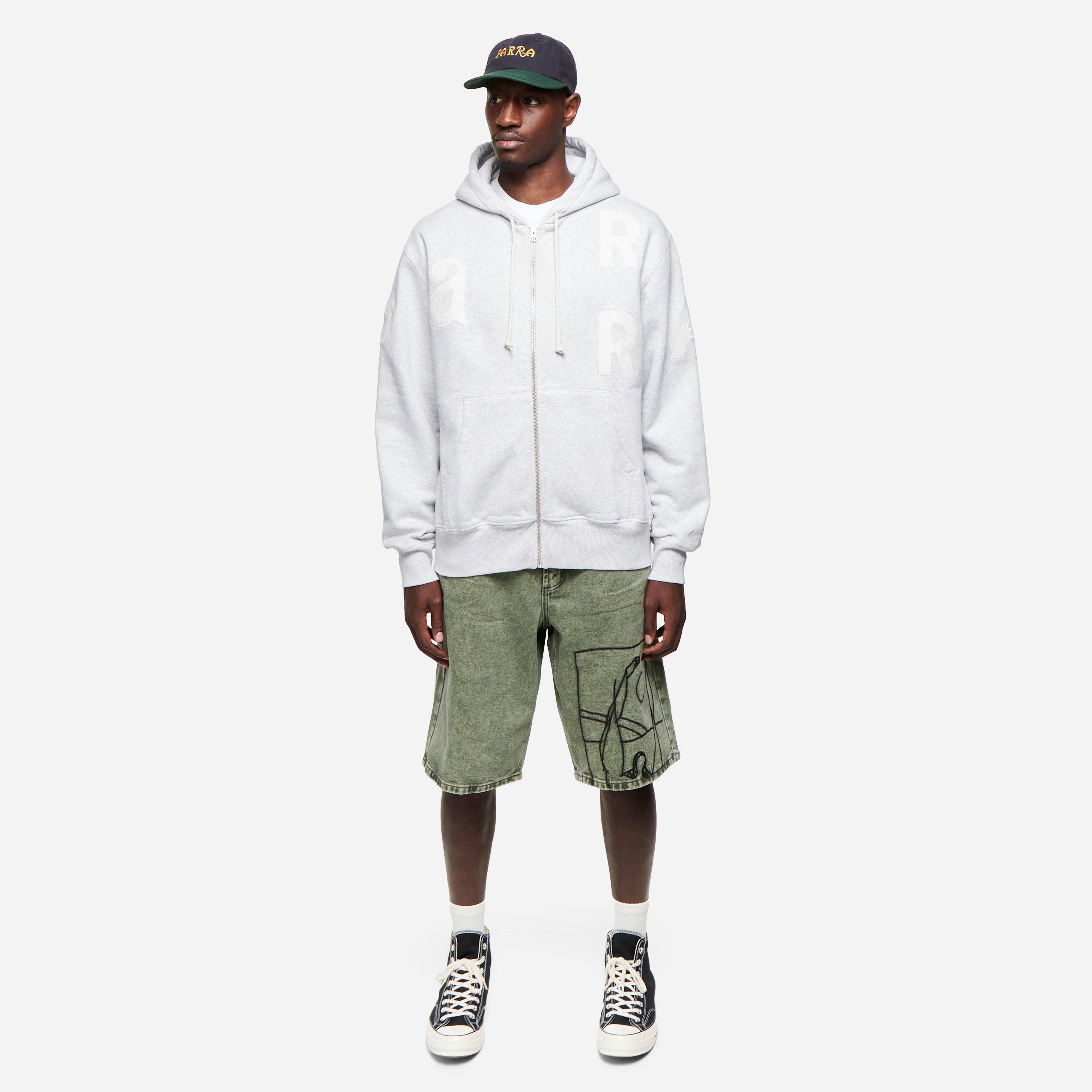 by Parra Word Salad Zip Hoodie