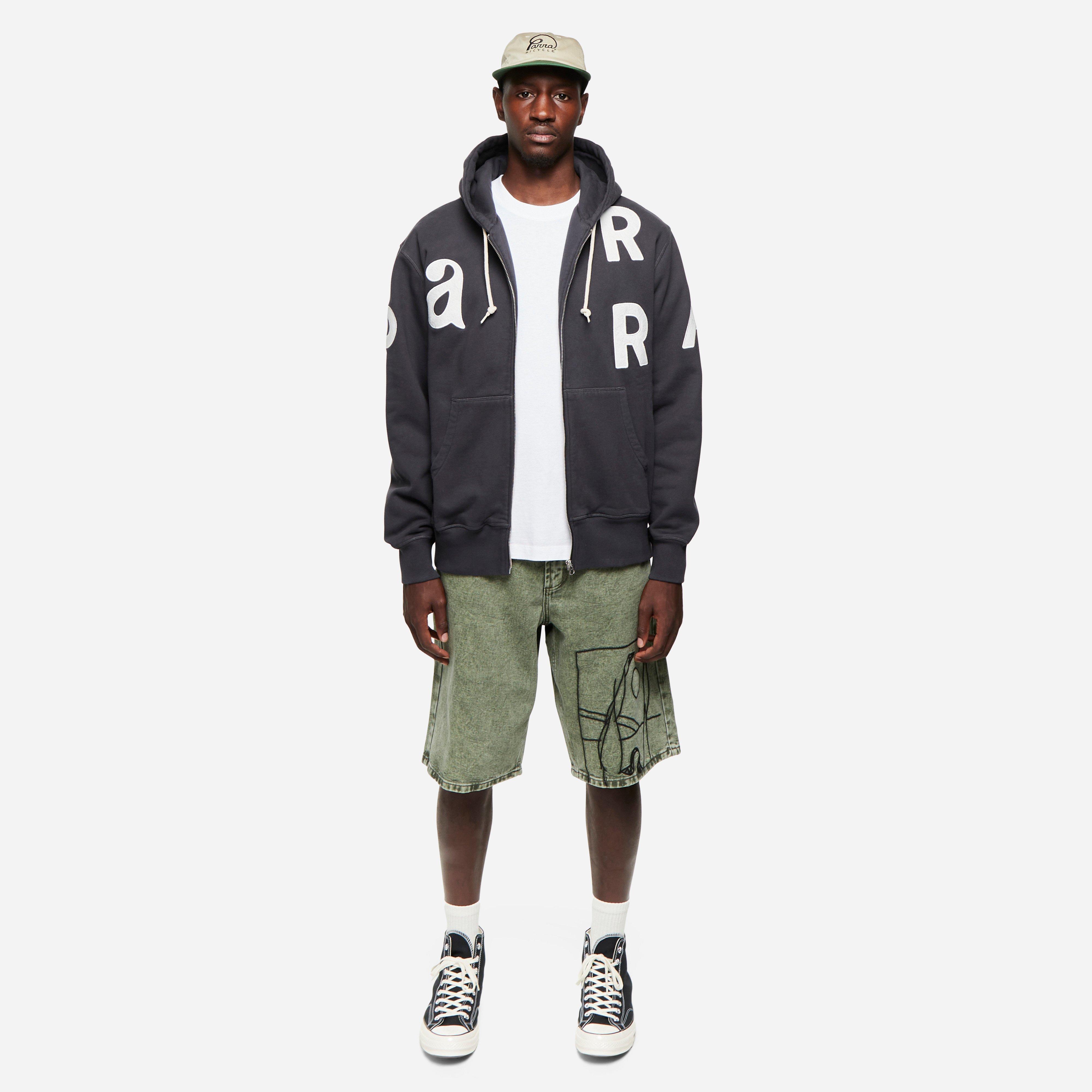 by Parra Word Salad Zip Hoodie