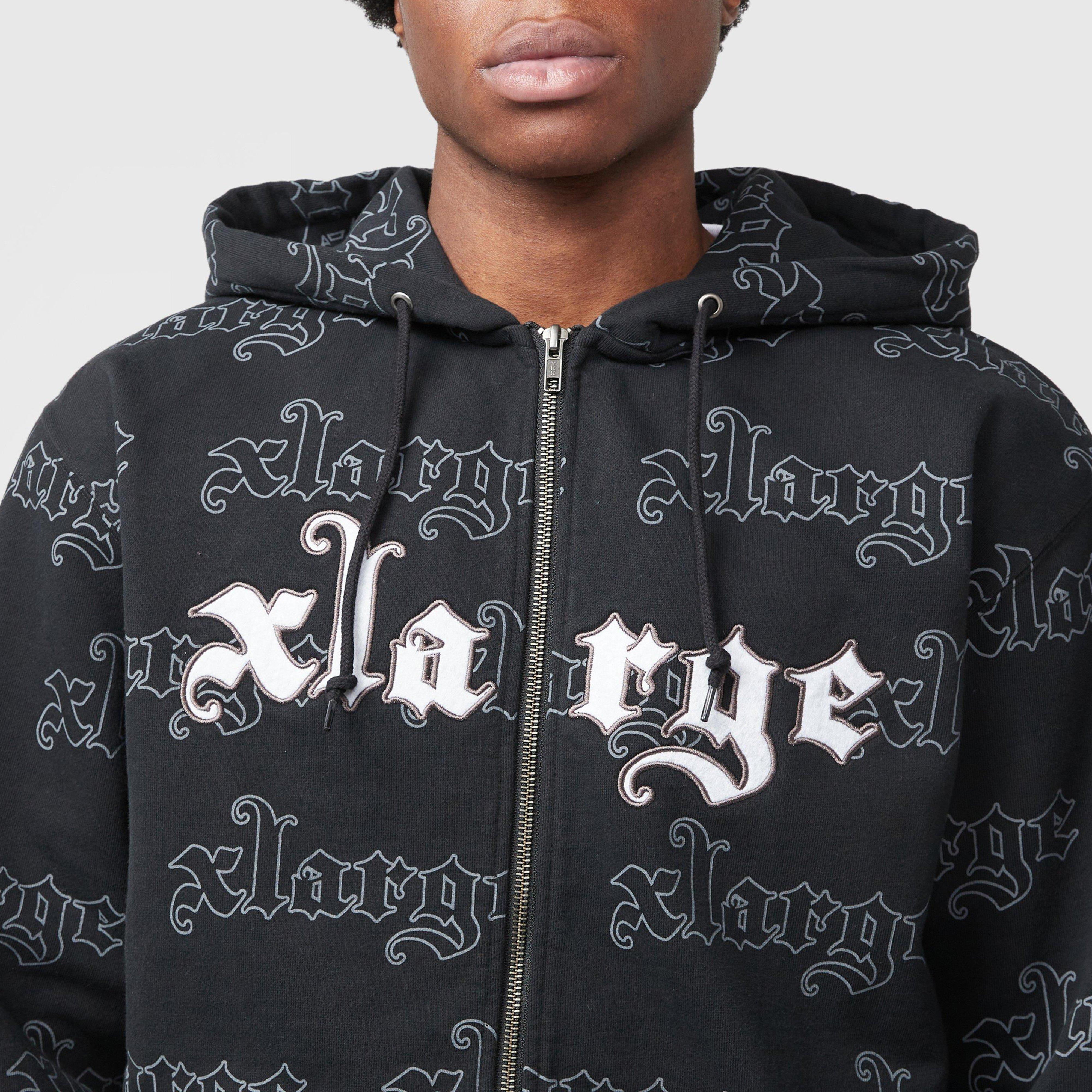 XLARGE Allover Logo Zip Hoodie