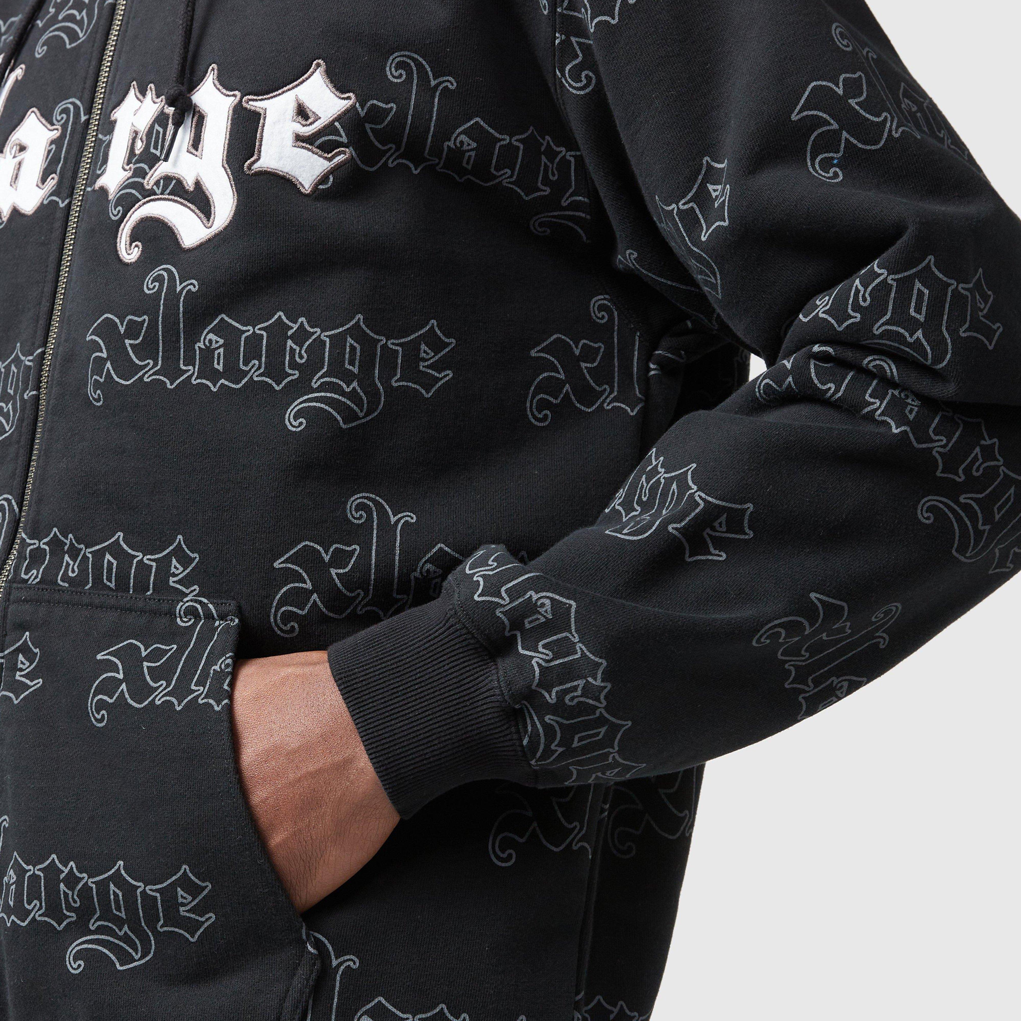 XLARGE Allover Logo Zip Hoodie