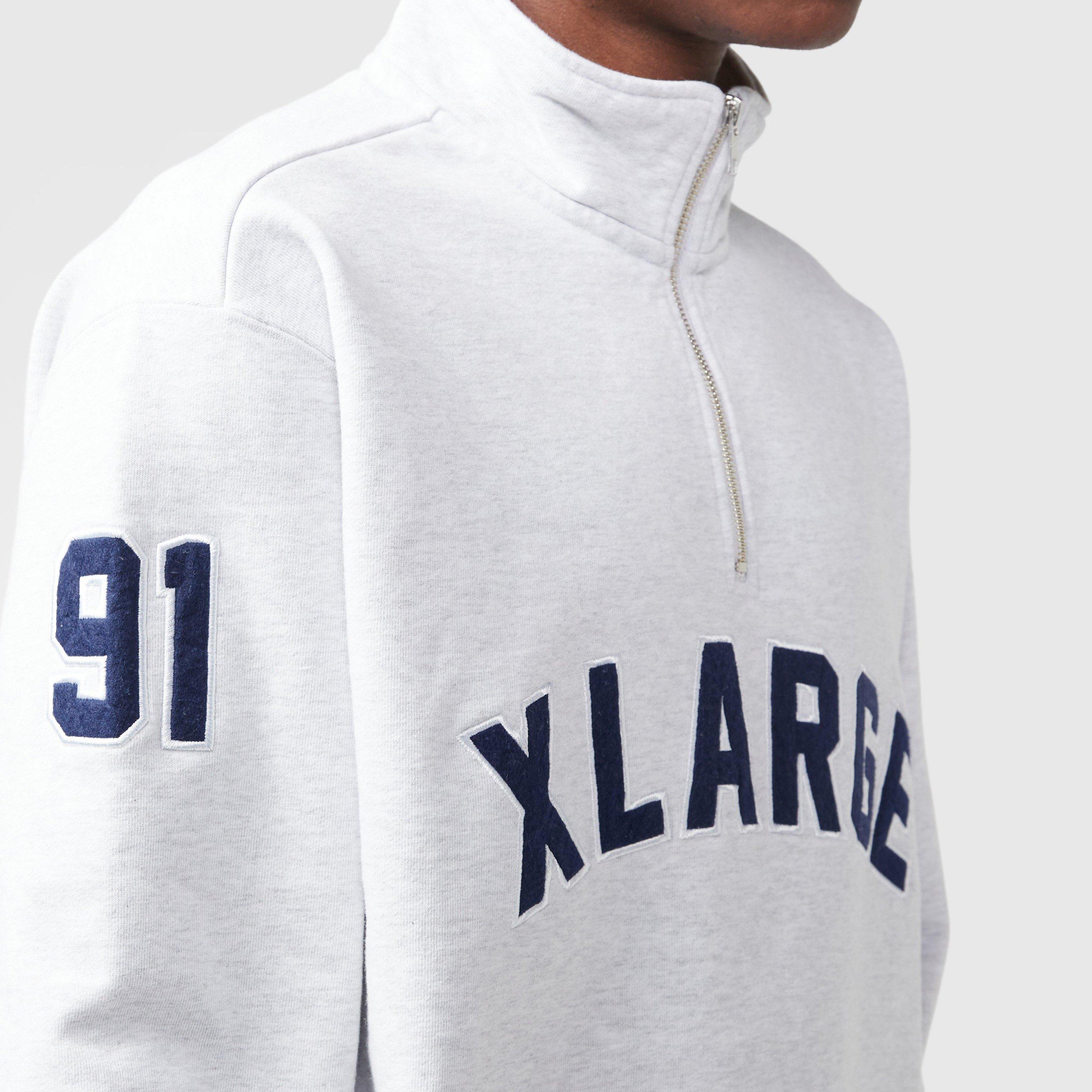 XLARGE Arch Logo 1/4 Zip Sweatshirt