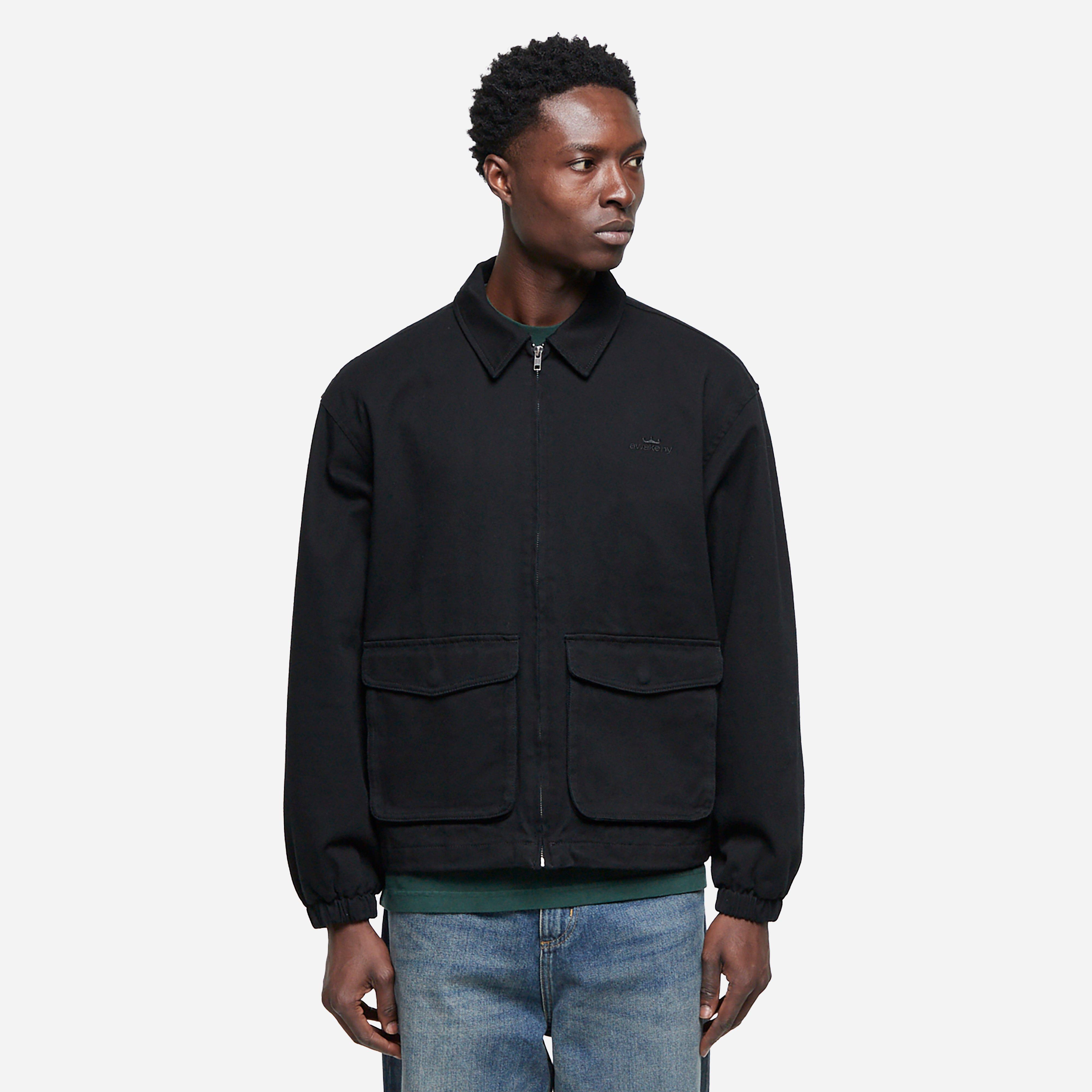 Awake NY Crown Logo Coaches Jacket