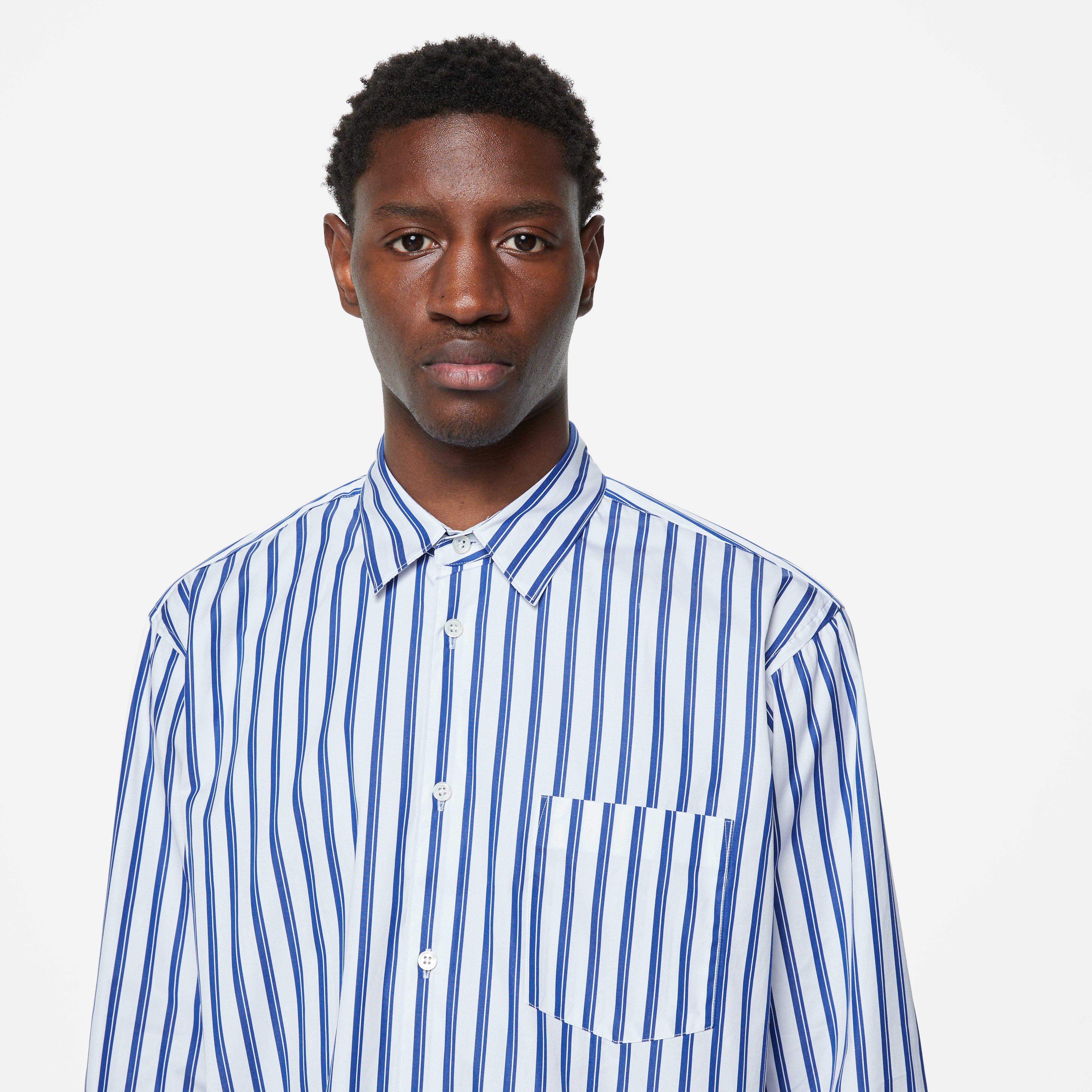 Comme des Garcons SHIRT White Striped Shirt