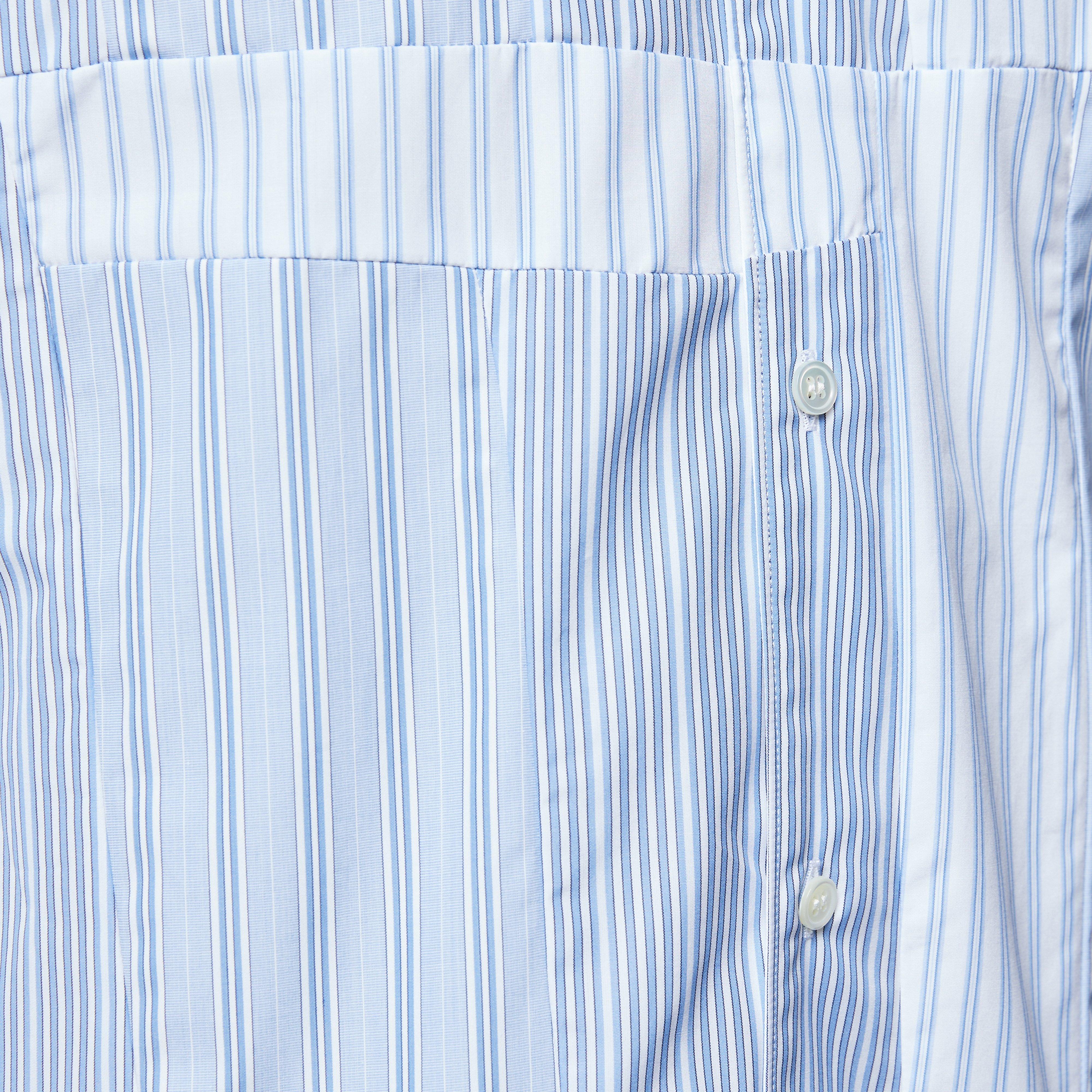 Comme des Garcons SHIRT Striped Panel Shirt