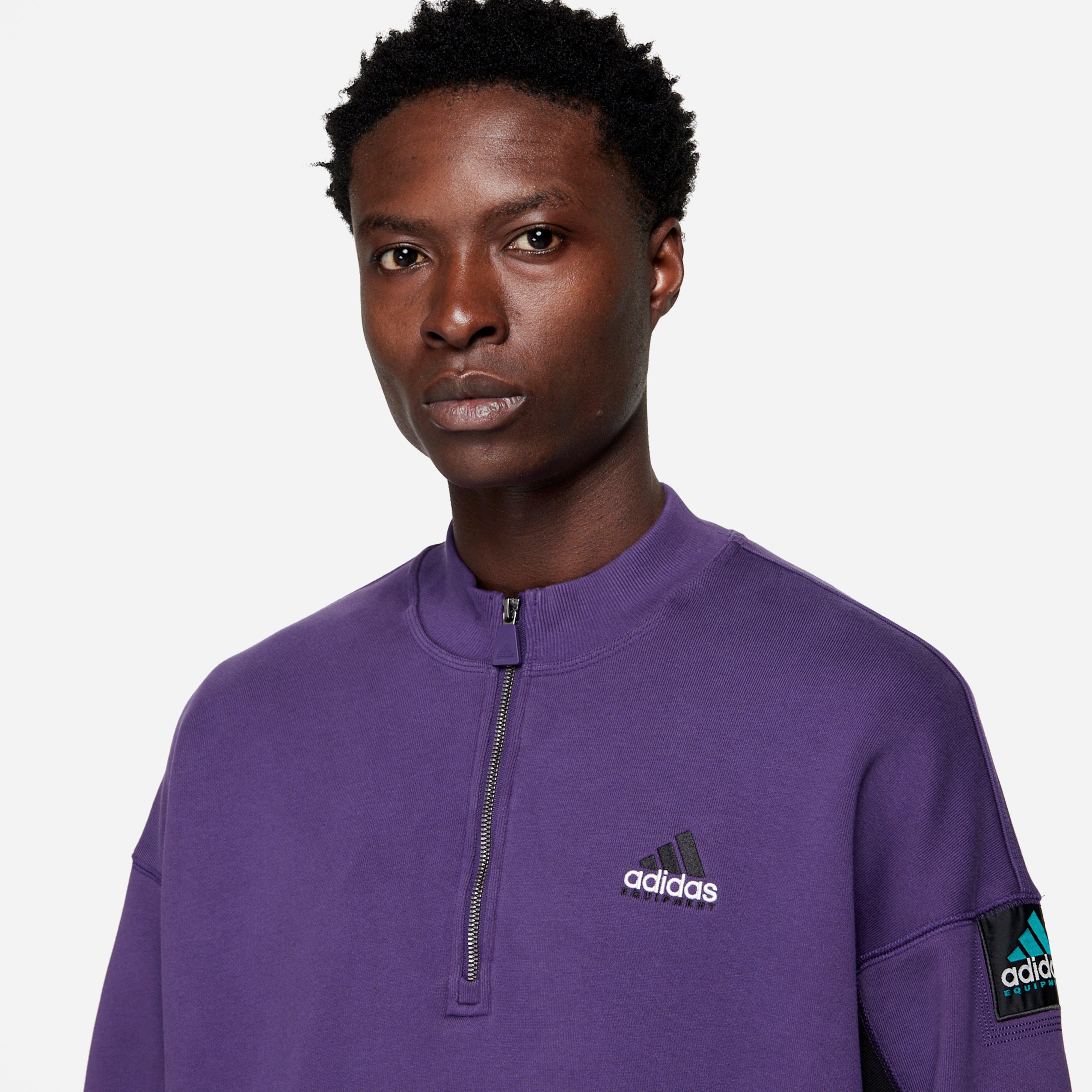 adidas Originals EQT Blocked 1/2 Zip Sweatshirt