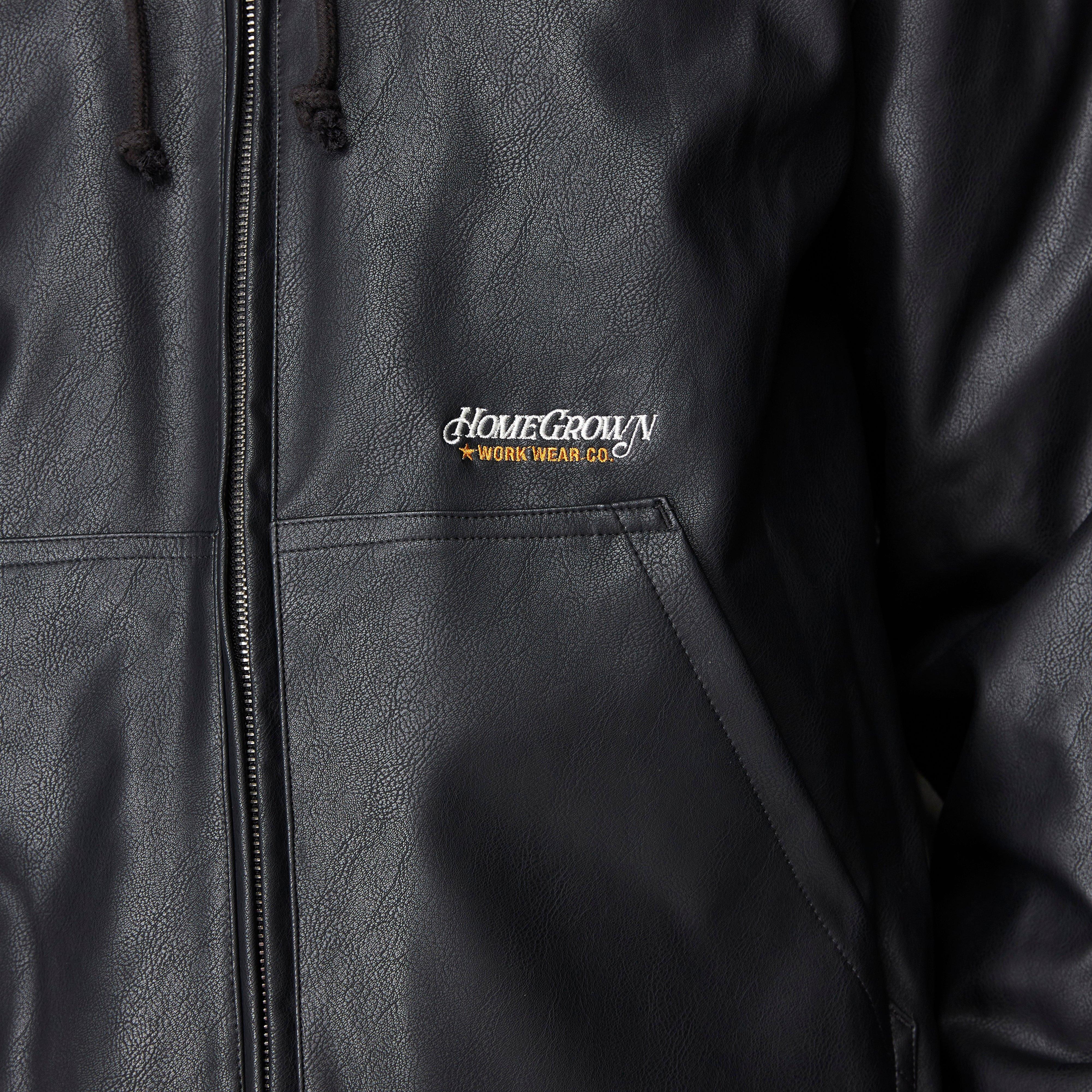 Home Grown Cronos PU Leather Jacket