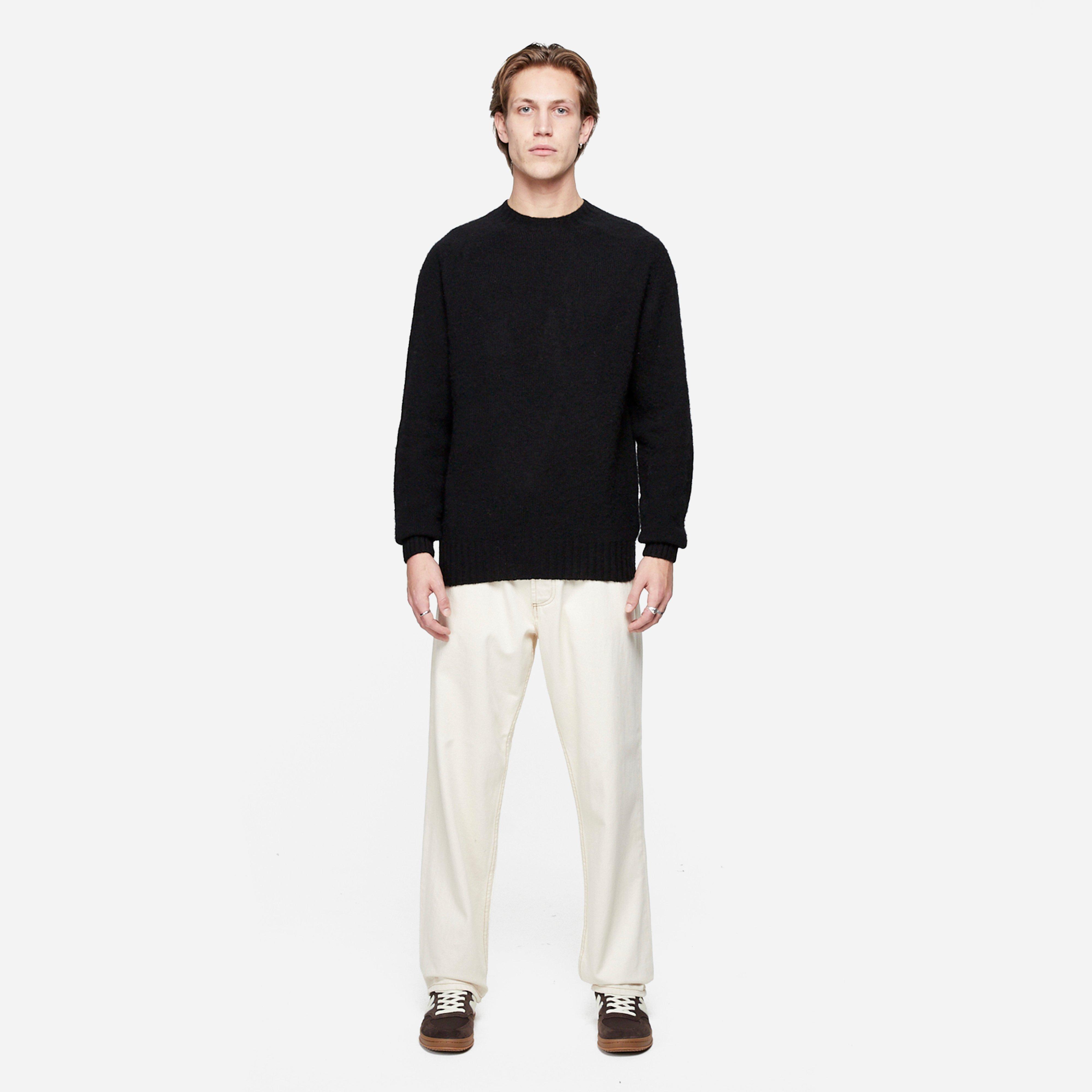 YMC Suedehead Lambswool Crew